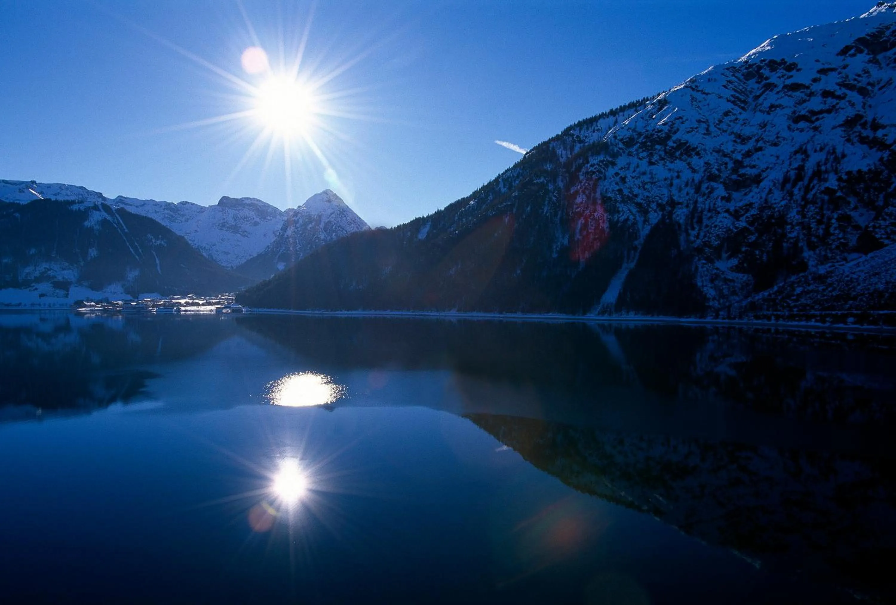 Natural landscape in Appartementhaus Alpenrose
