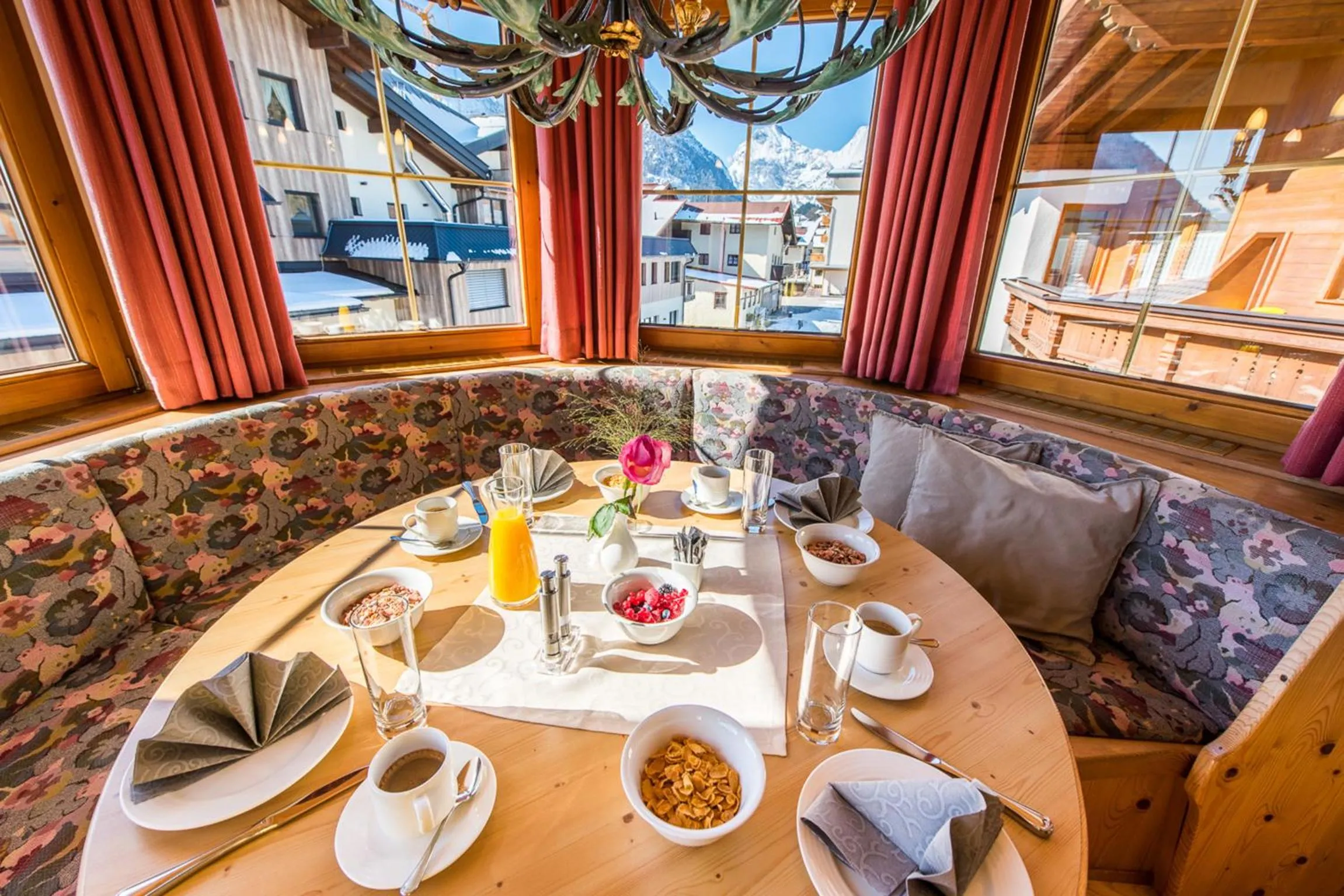 Breakfast in Appartementhaus Alpenrose