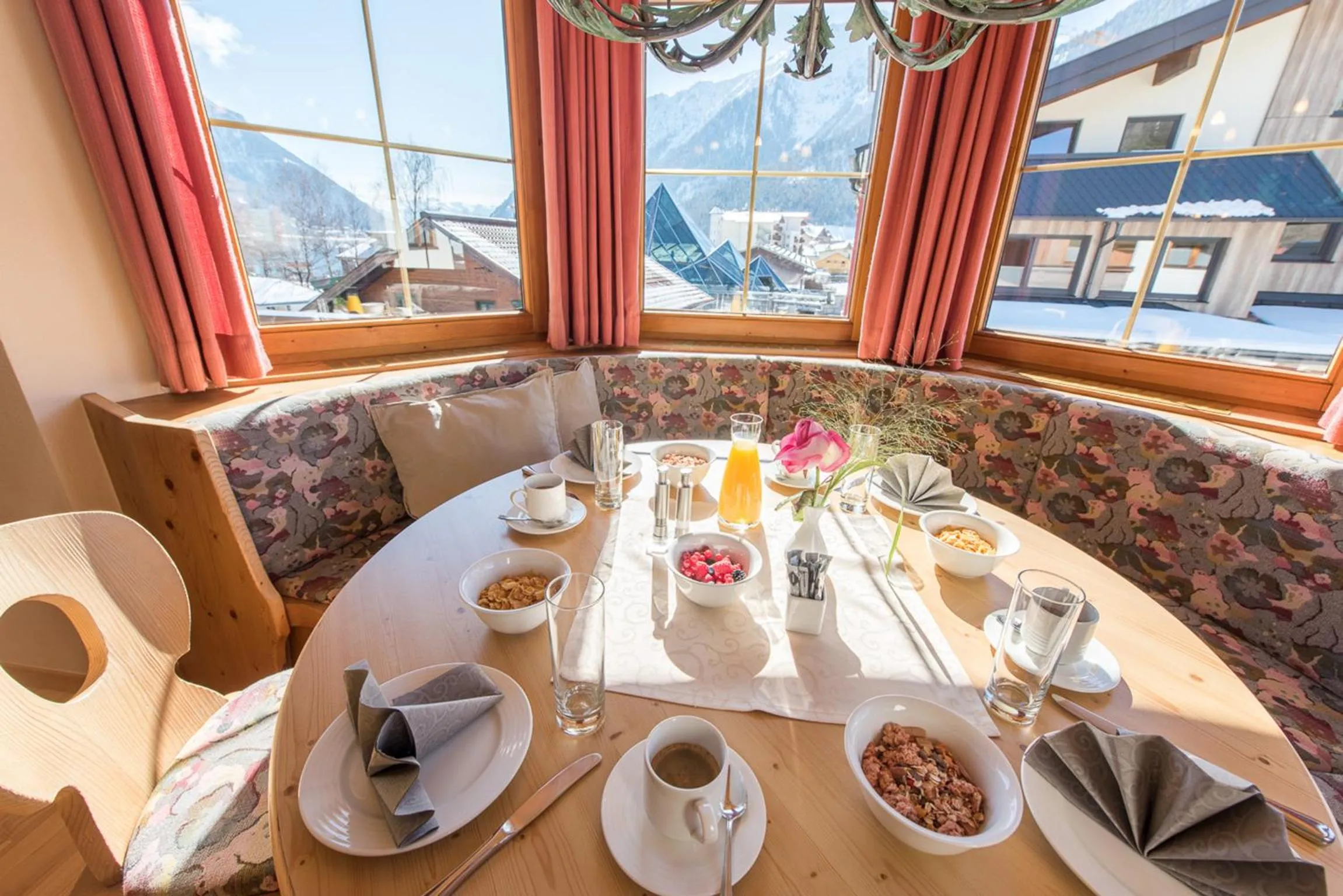Breakfast in Appartementhaus Alpenrose