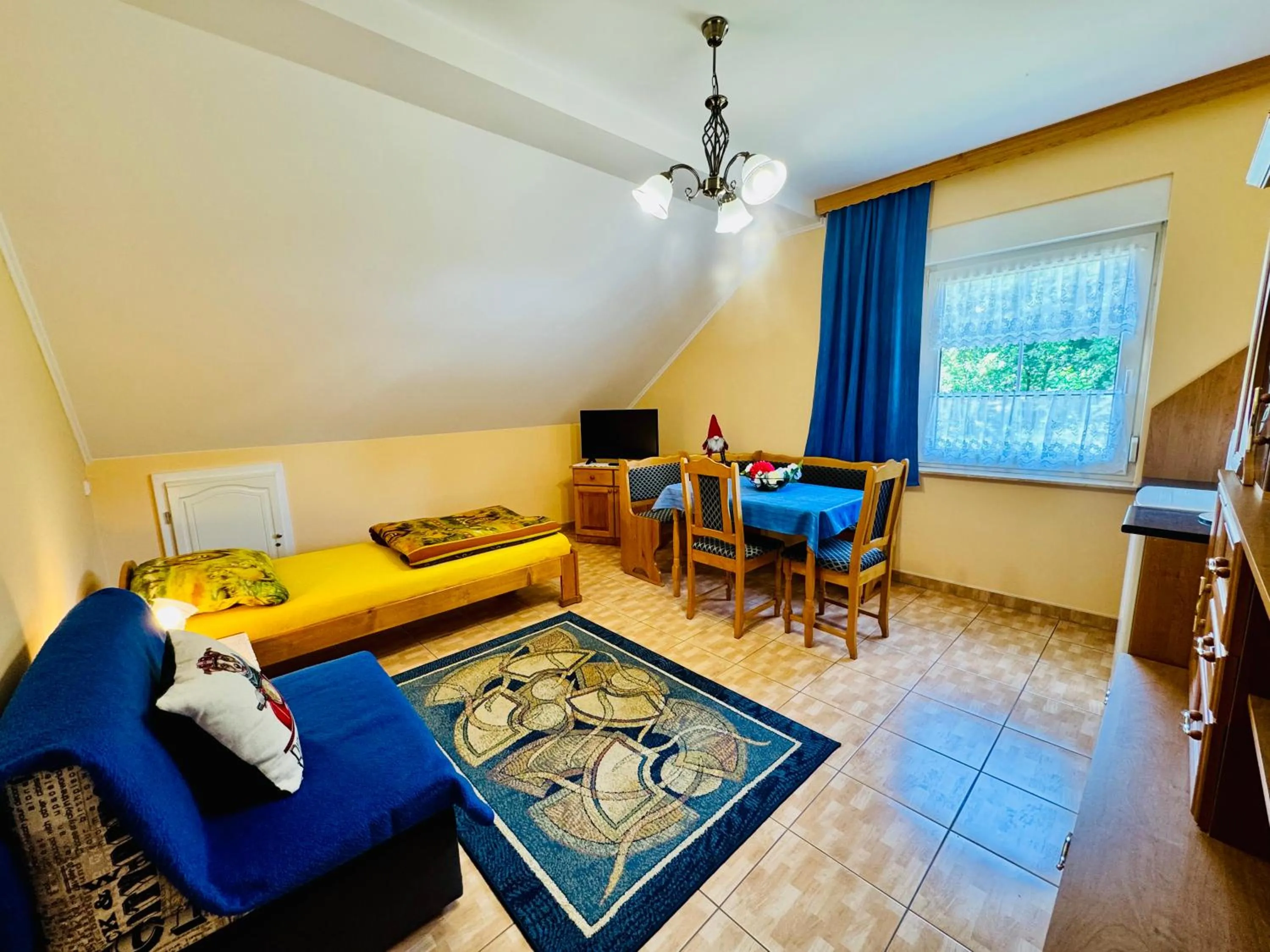 Single Room with Garden View in Pension Eric