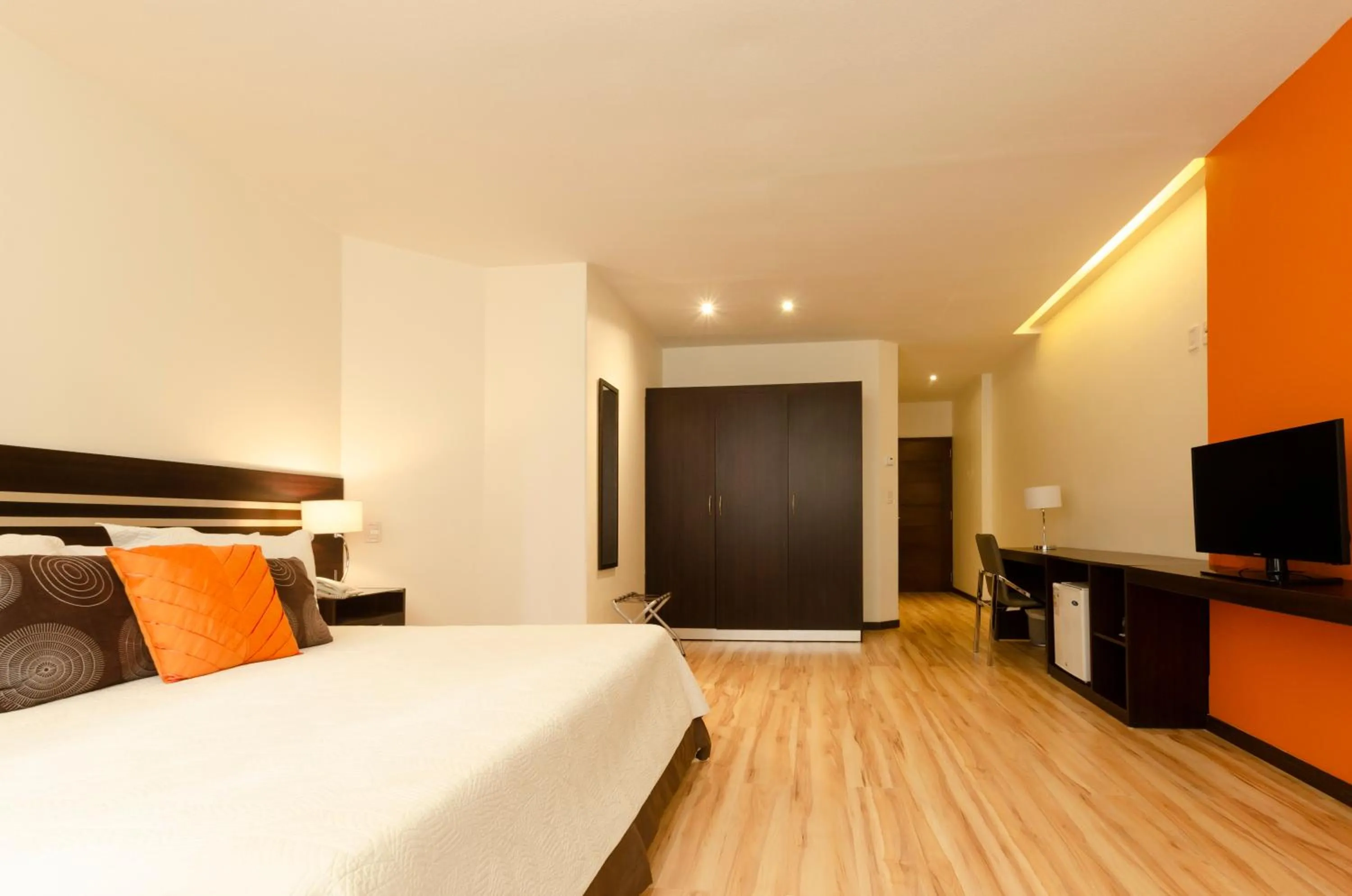 Bed in Hotel NC La Paz