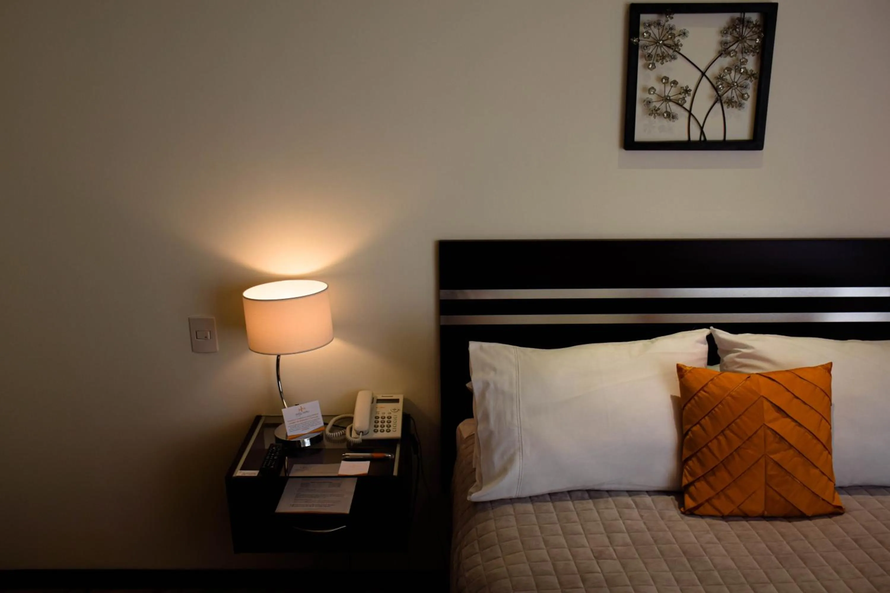Bed in Hotel NC La Paz