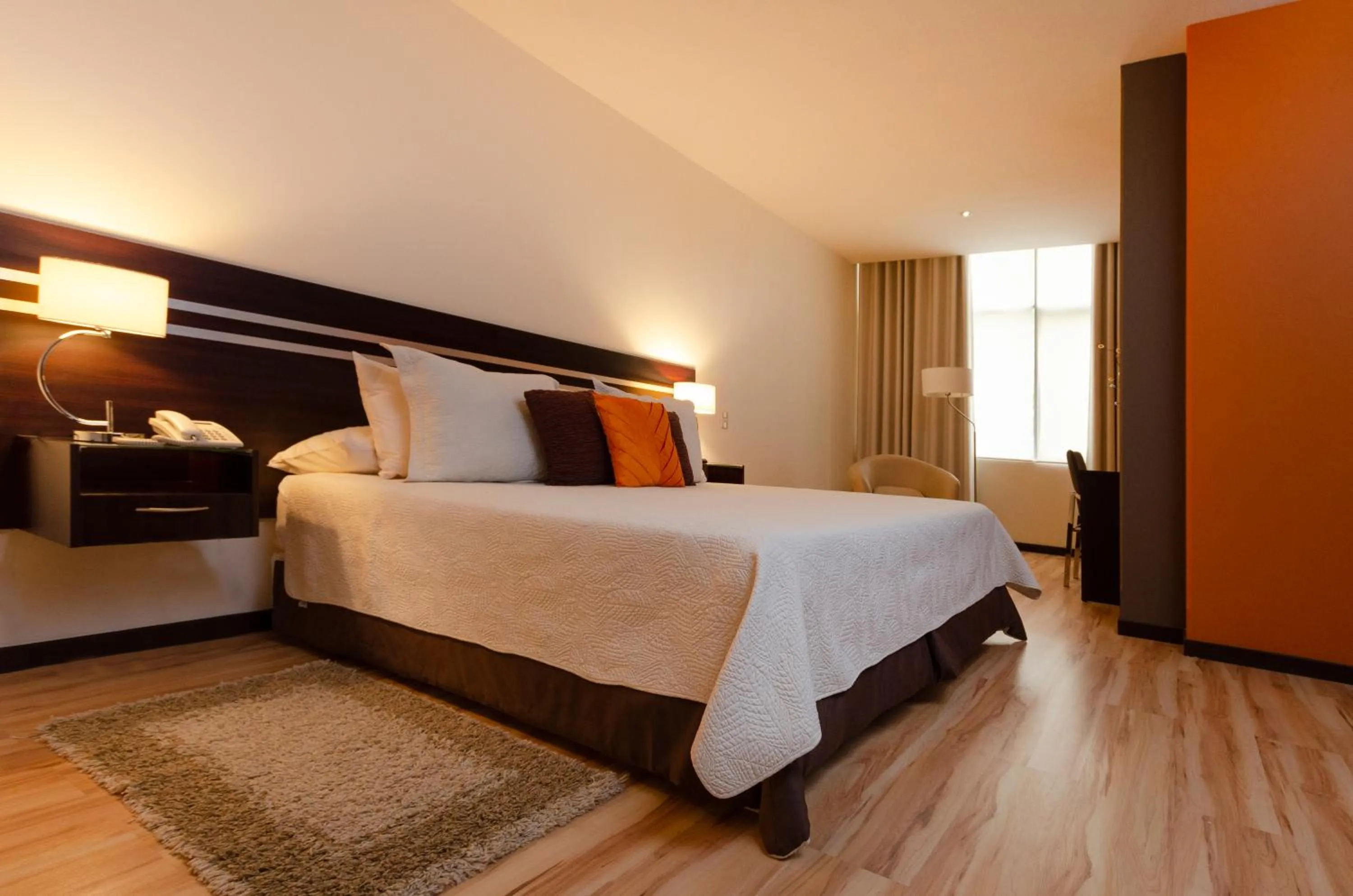 Bed in Hotel NC La Paz