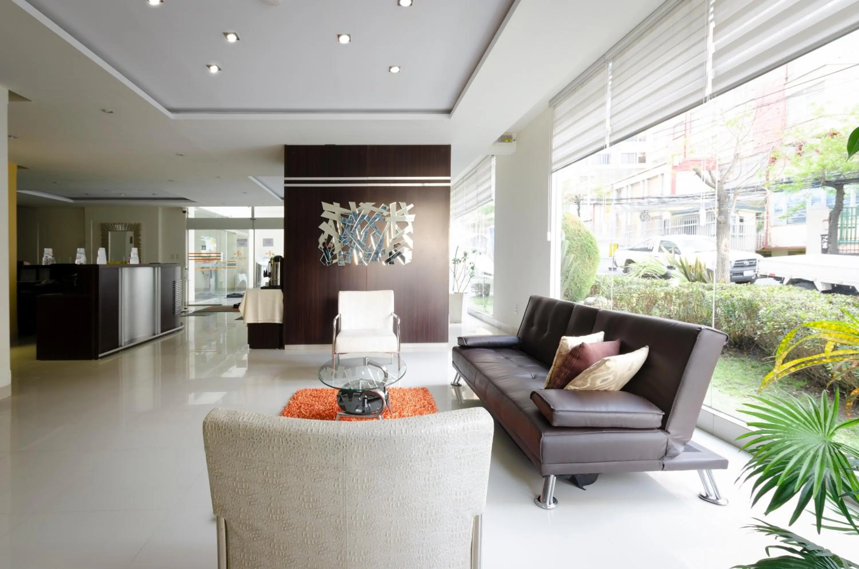 Lobby or reception in Hotel NC La Paz