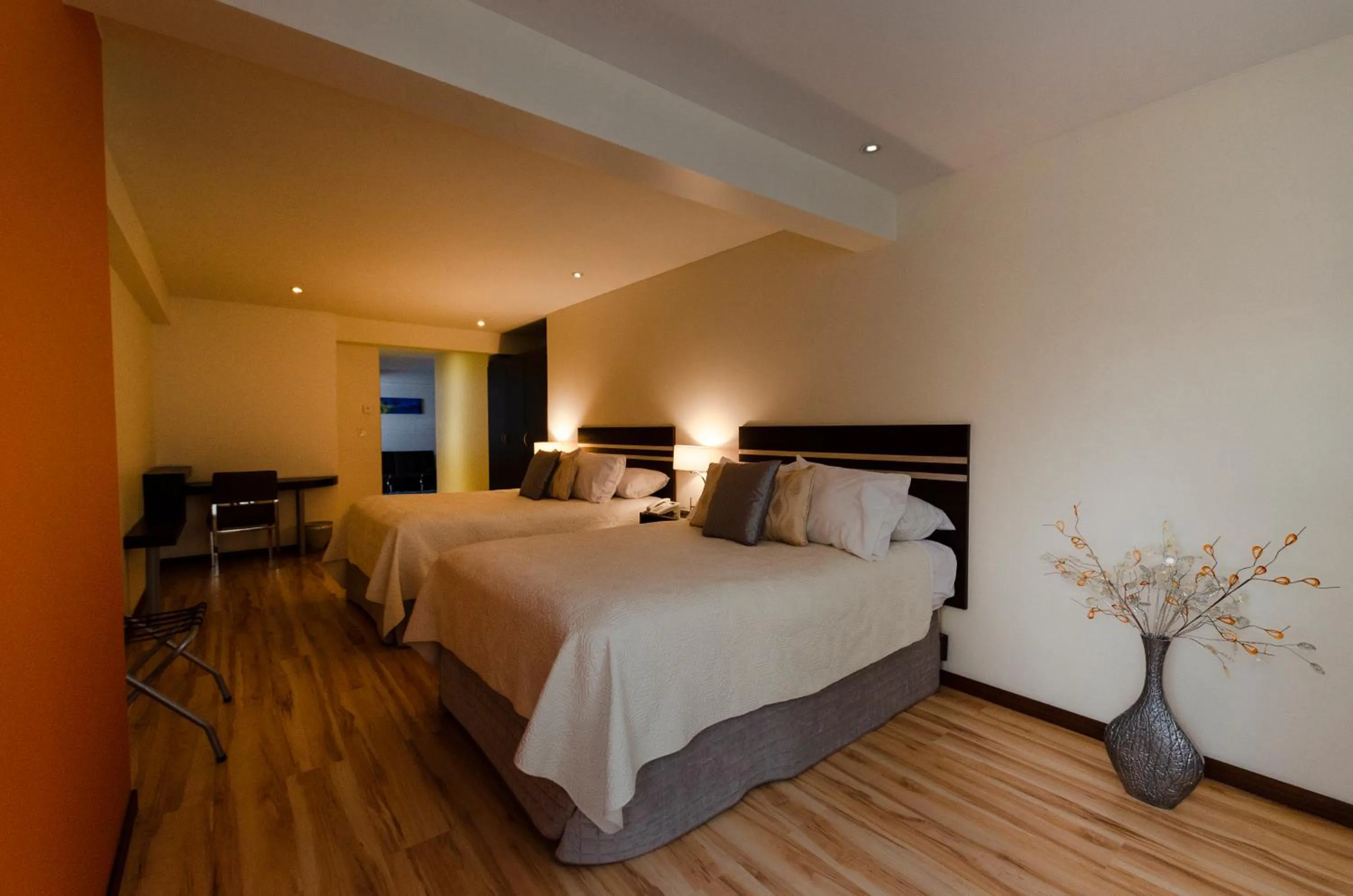 Bed in Hotel NC La Paz