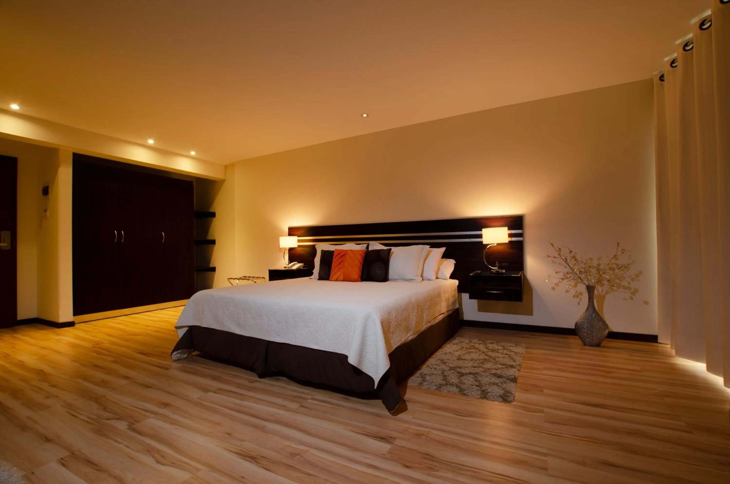 Bed in Hotel NC La Paz