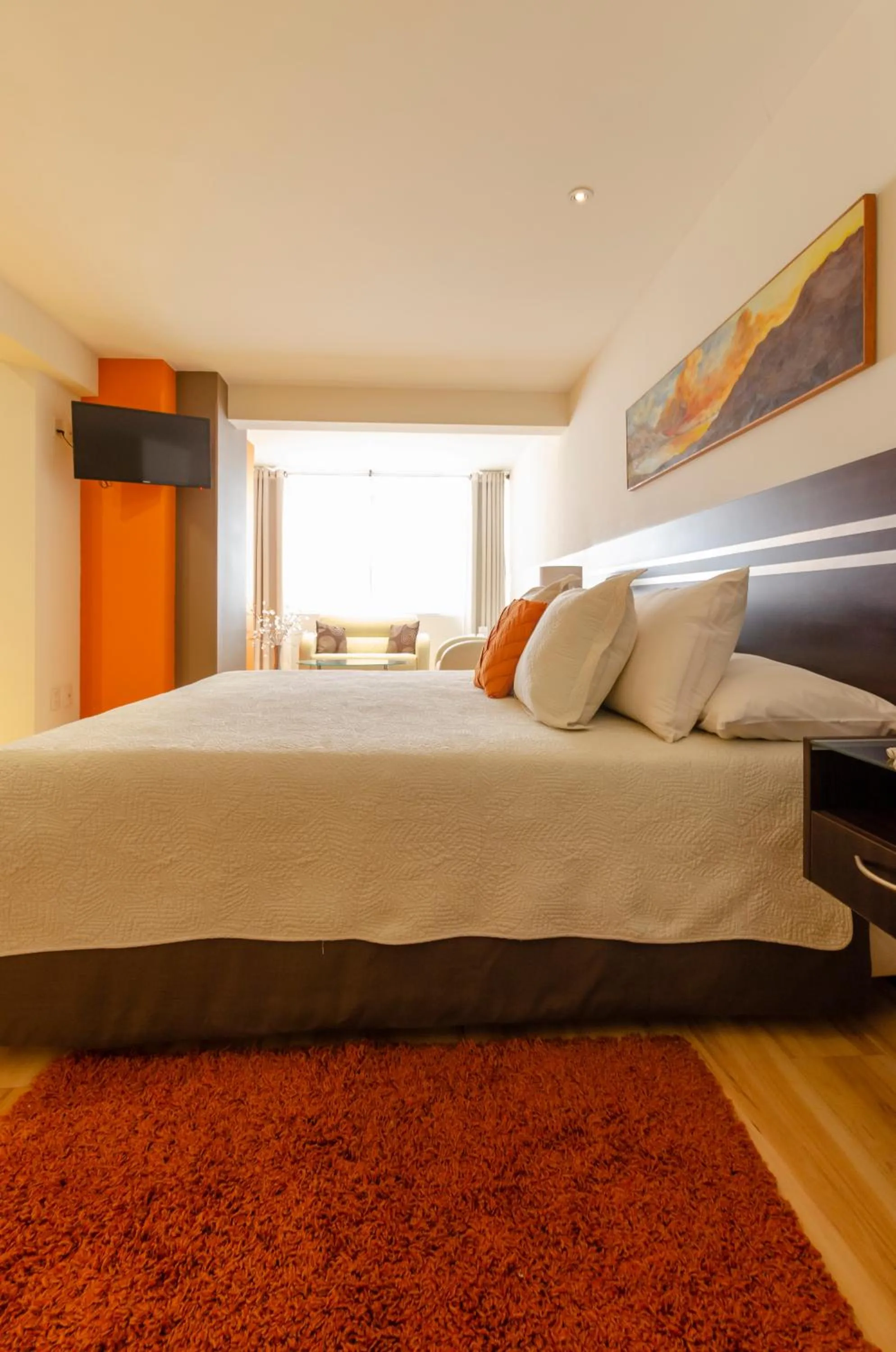 Bed in Hotel NC La Paz