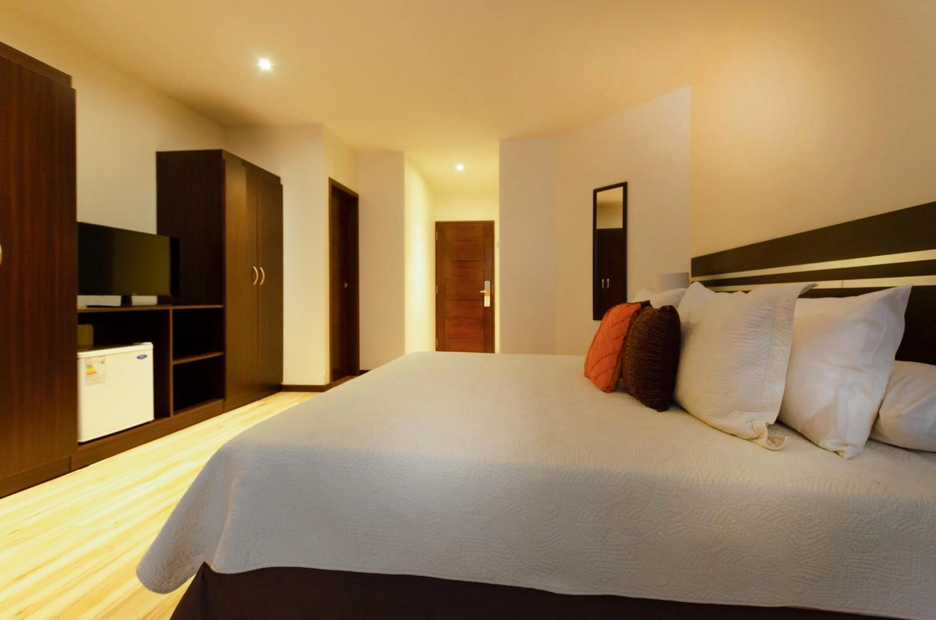 Bed in Hotel NC La Paz
