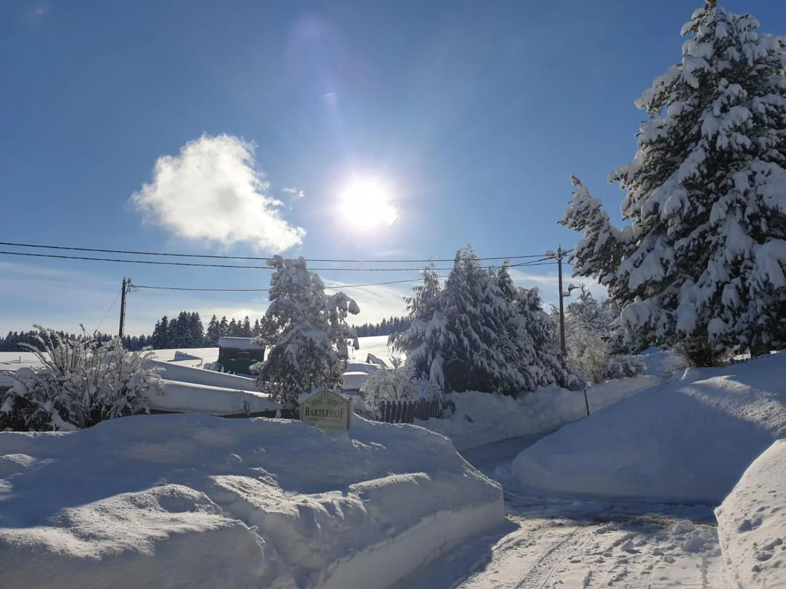 Property building in Landhotel Bartlehof
