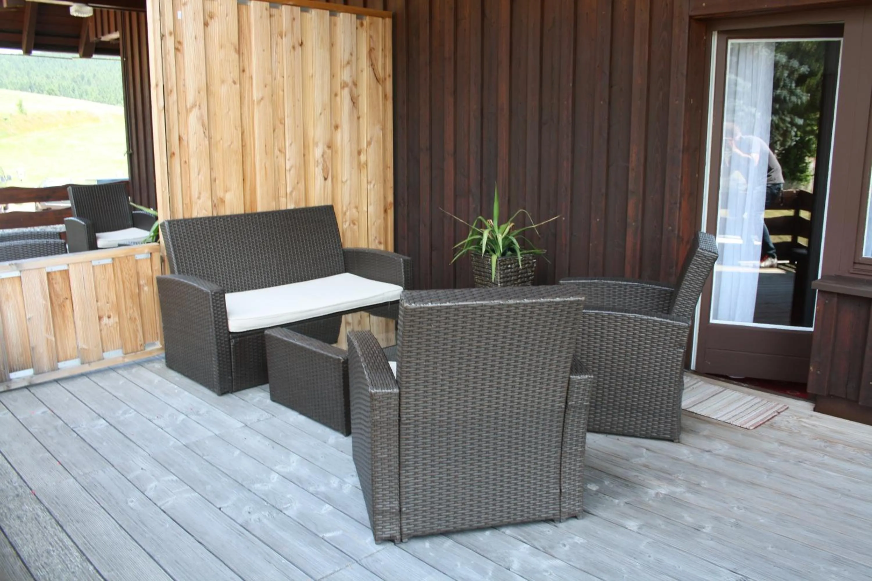 Balcony/Terrace in Landhotel Bartlehof