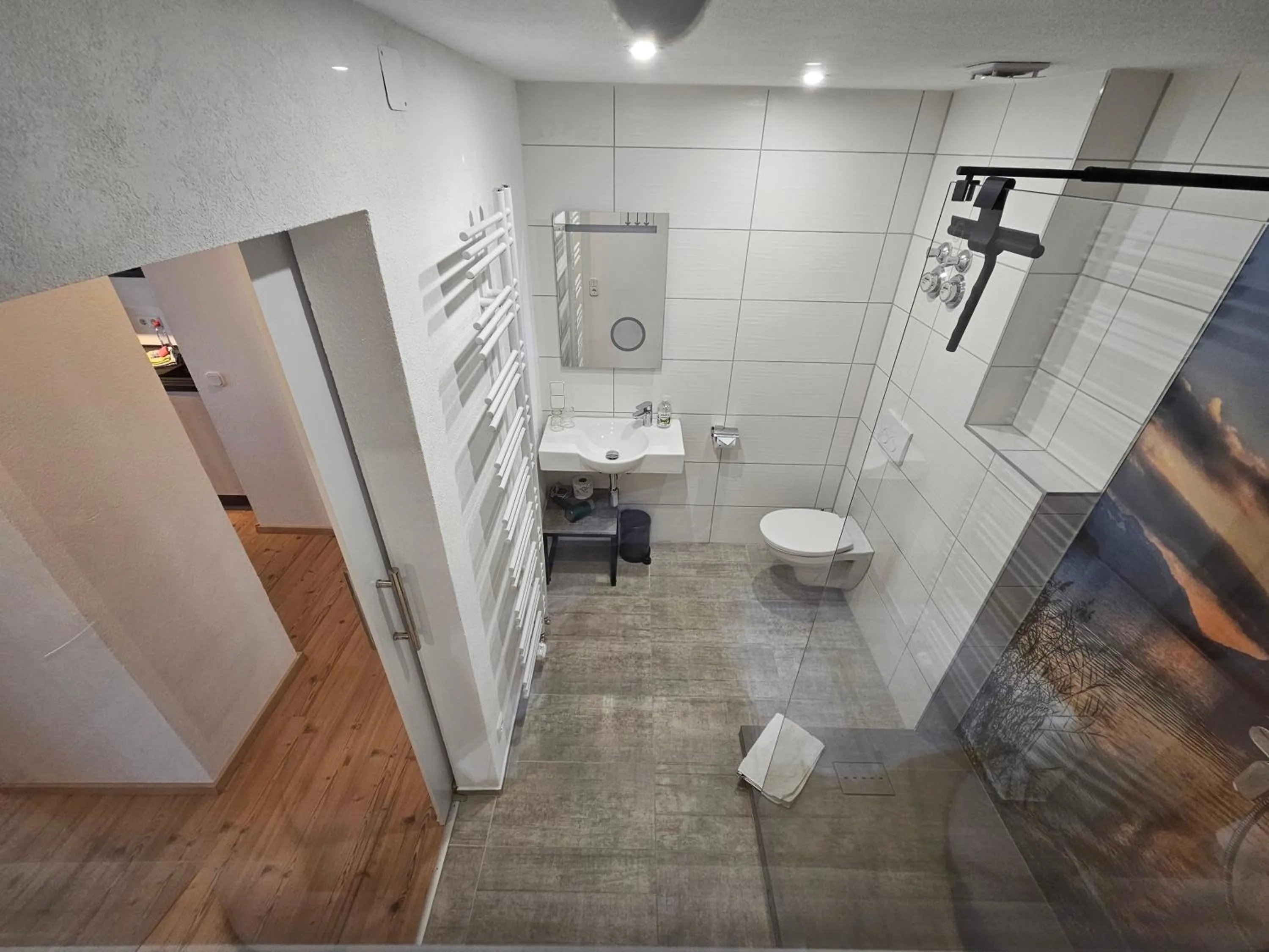 Shower in Landhotel Bartlehof