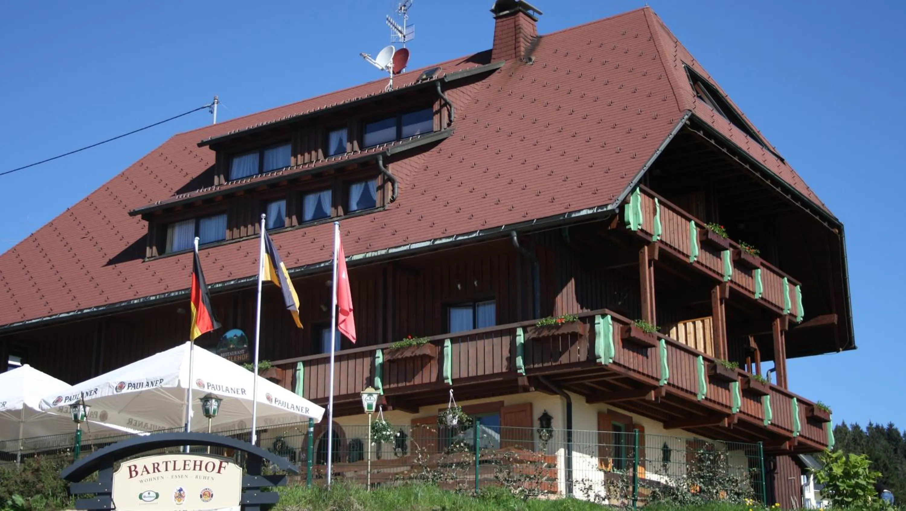 Facade/entrance in Landhotel Bartlehof