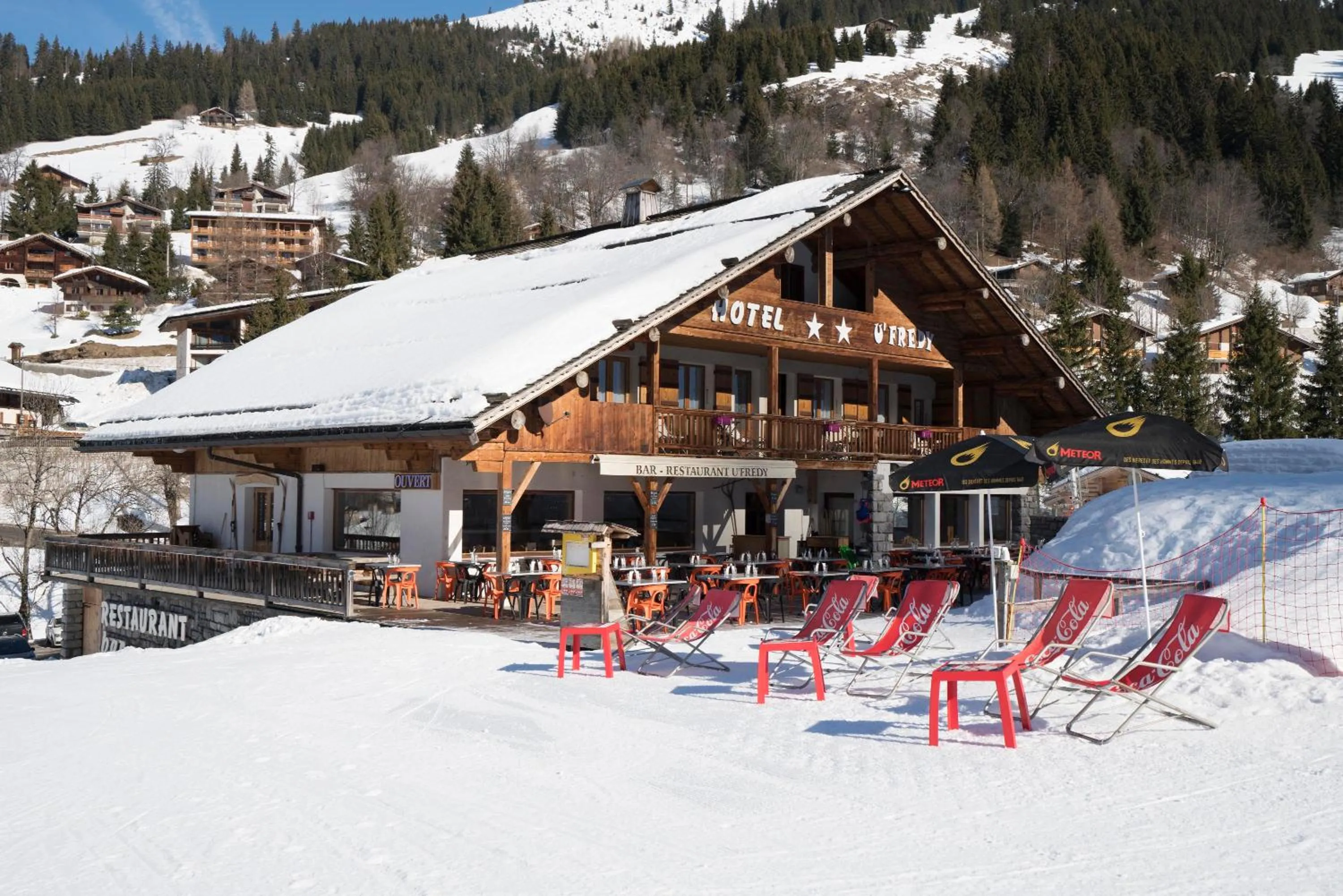 Natural landscape in Hôtel Restaurant U'Fredy