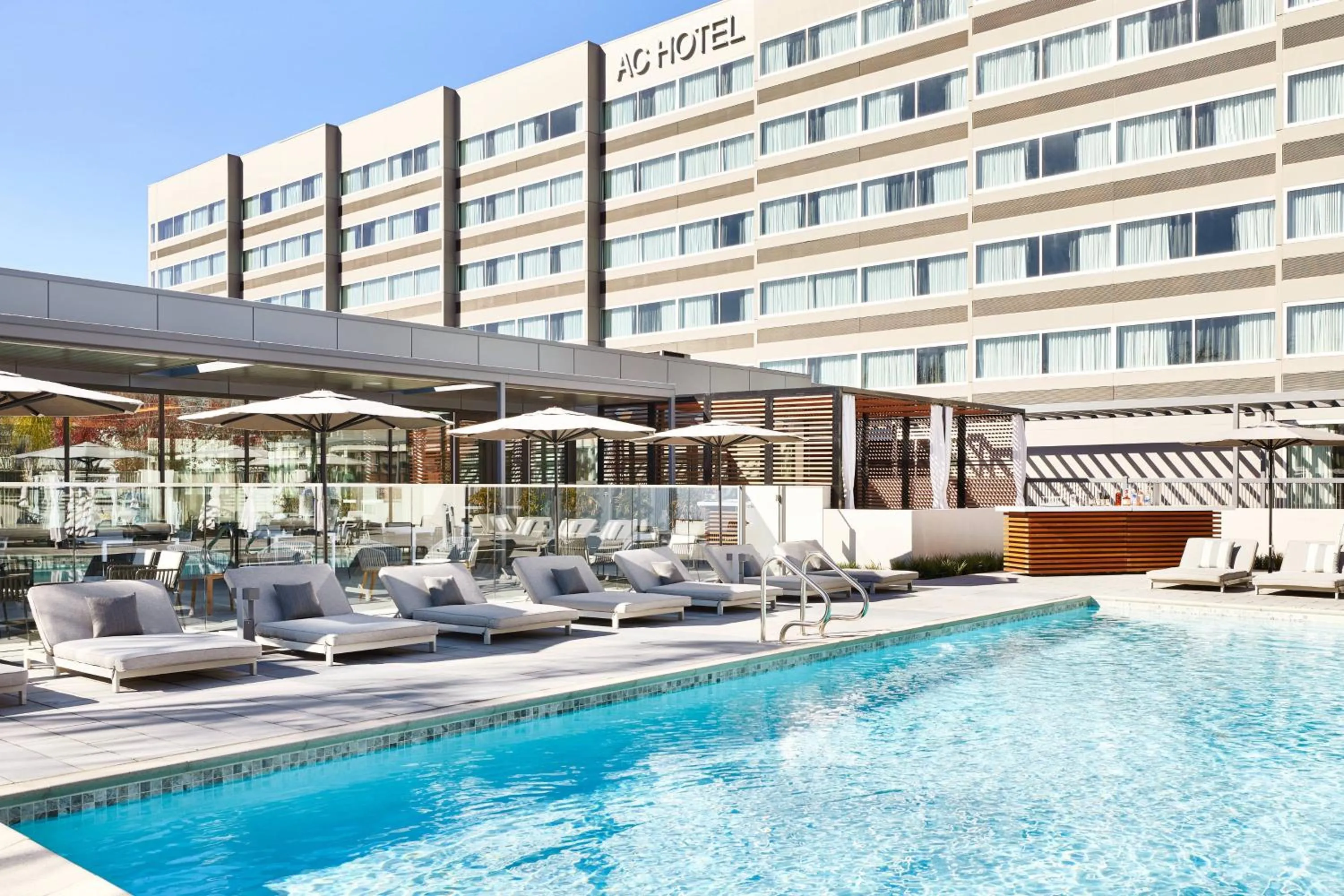 Swimming pool in AC Hotel by Marriott Pleasanton