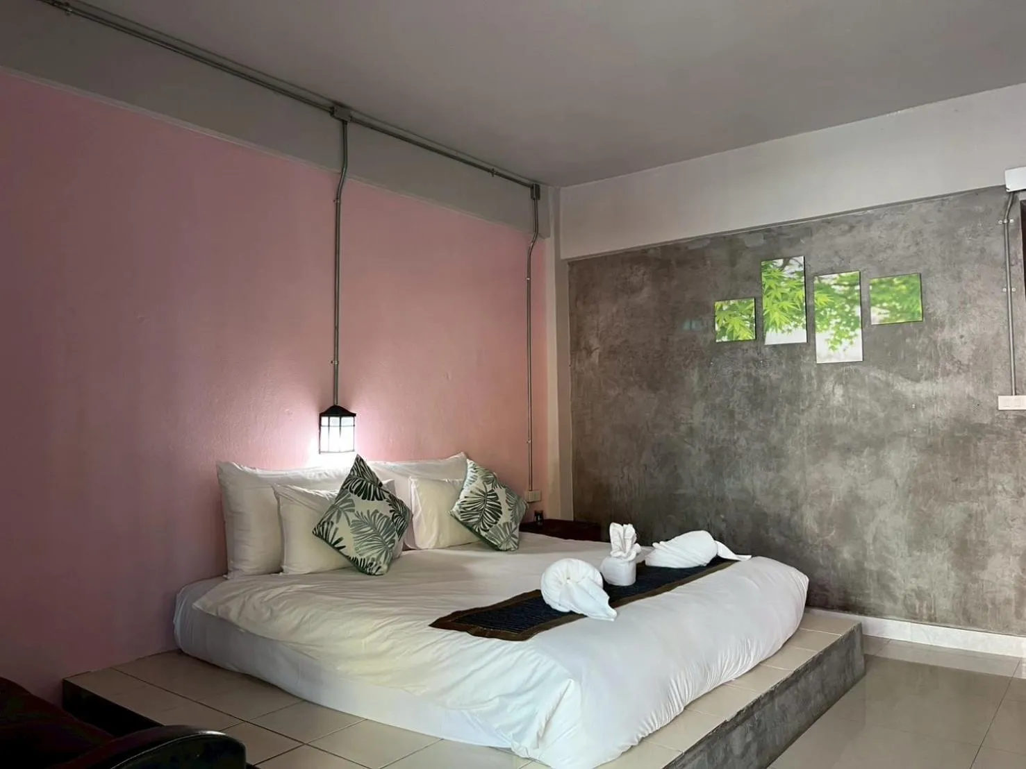 Bed in The Guest Hotel Krabi