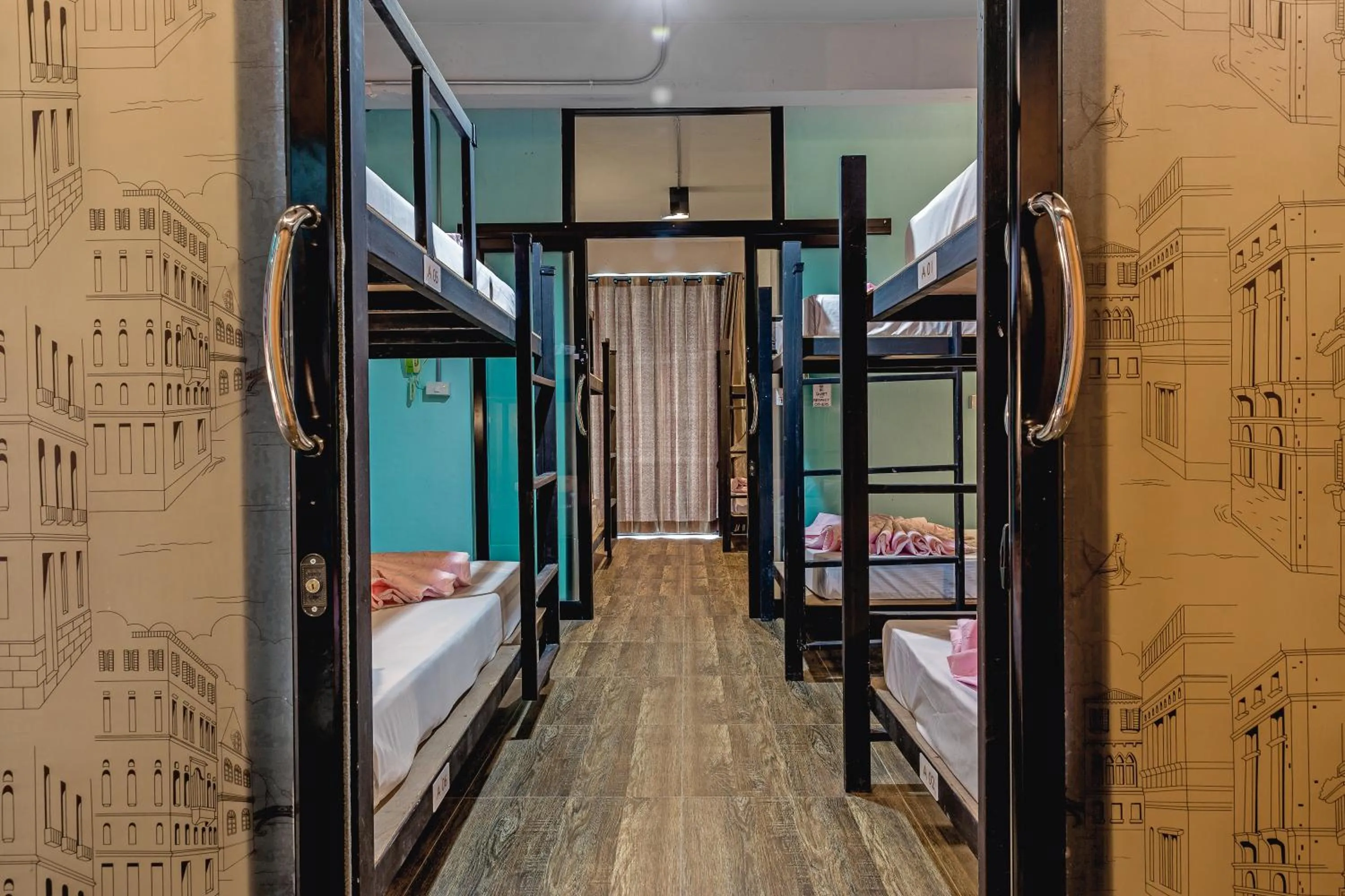 Bed in The Guest Hotel Krabi