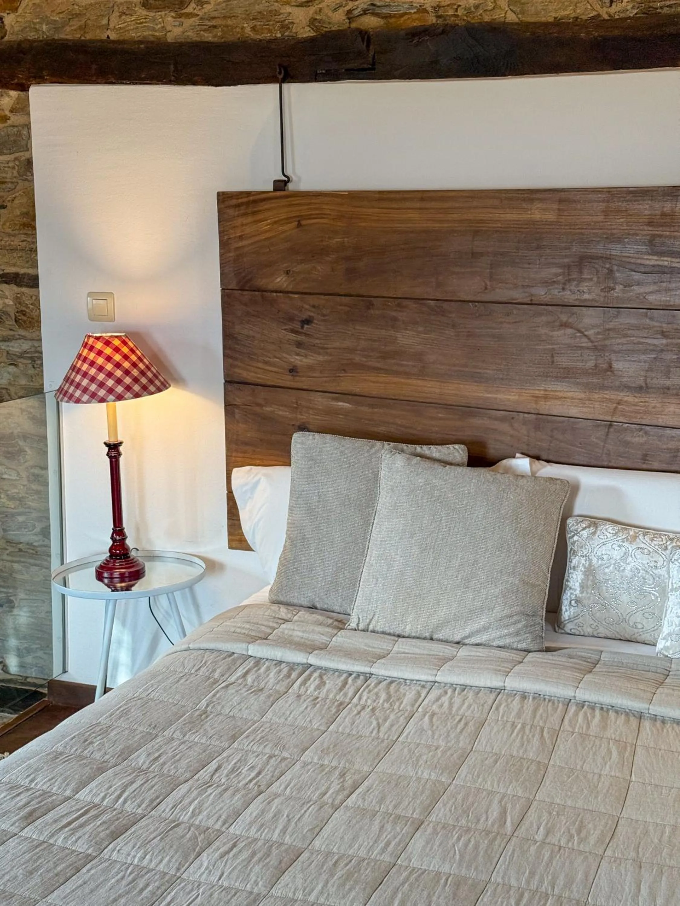 Bed in Complejo Rural Lar de Vies