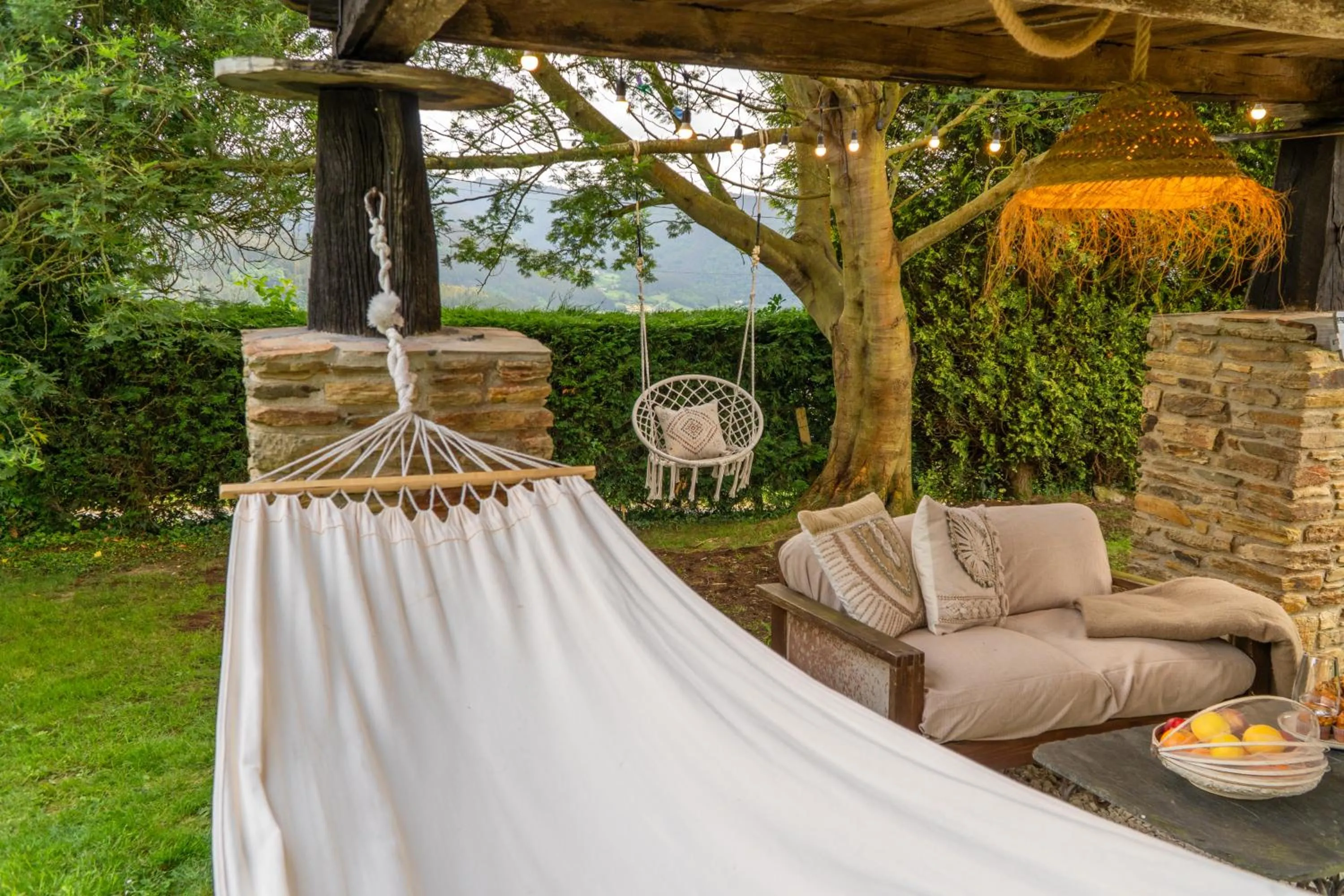 Garden in Complejo Rural Lar de Vies