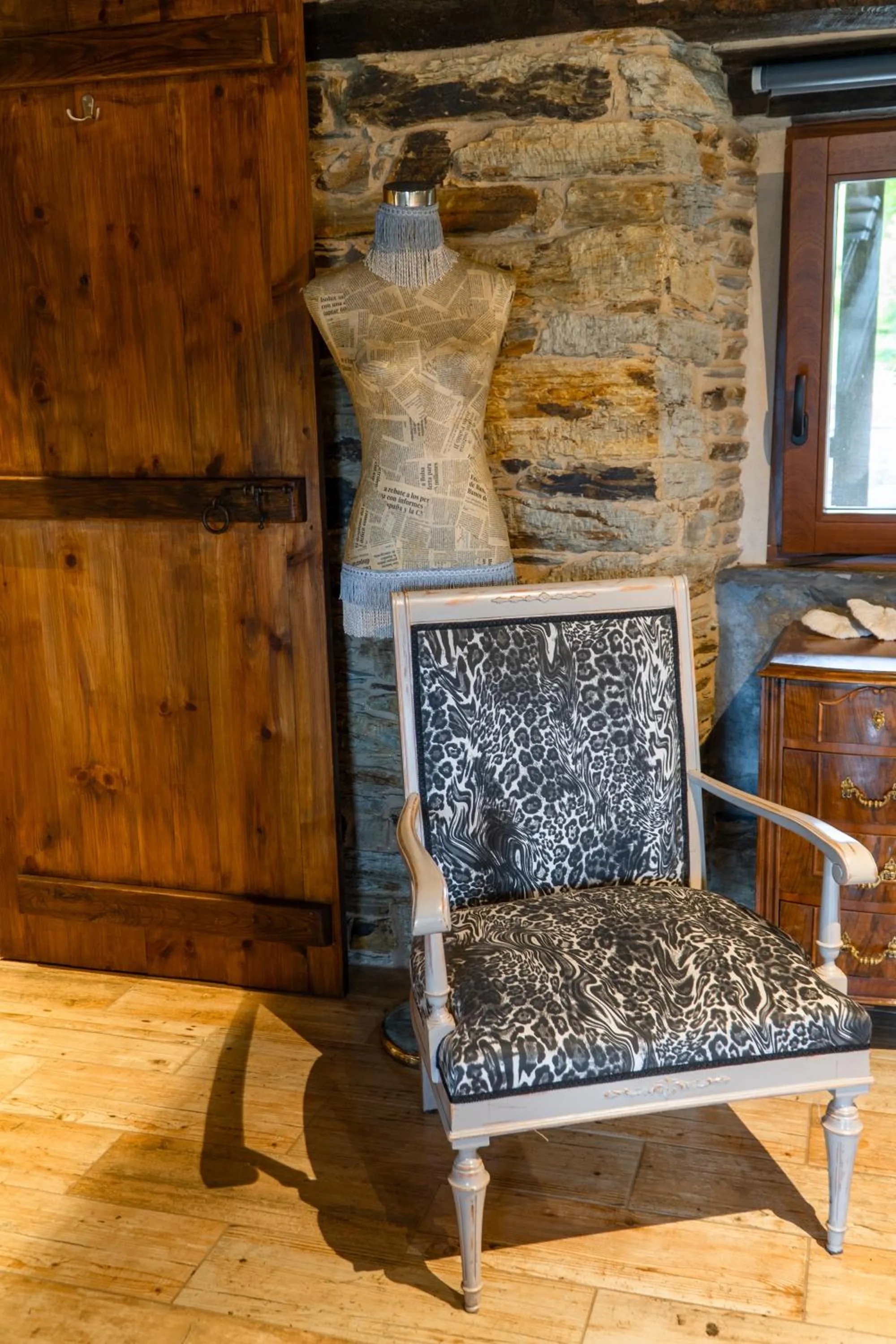 Living room in Complejo Rural Lar de Vies