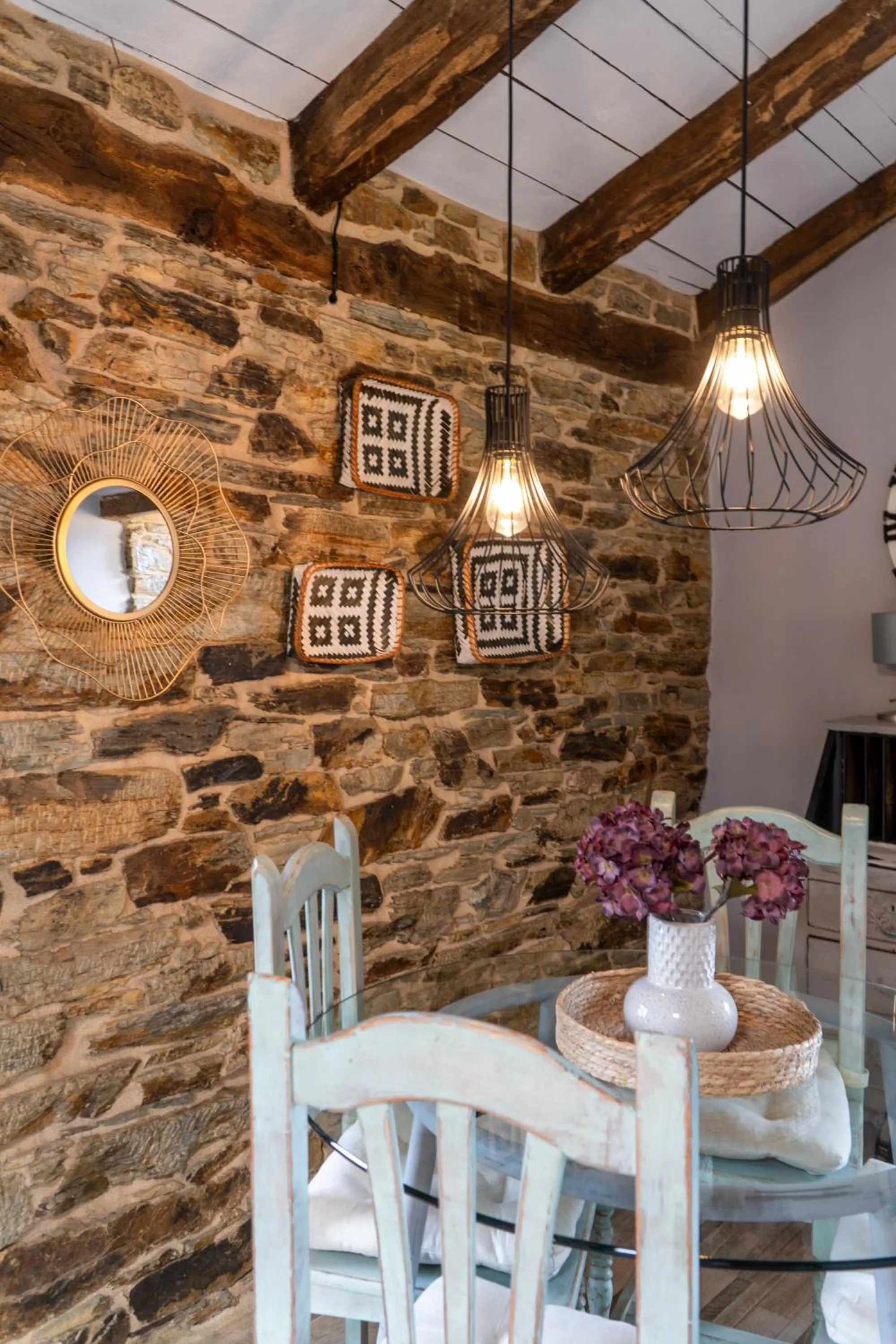 Living room in Complejo Rural Lar de Vies