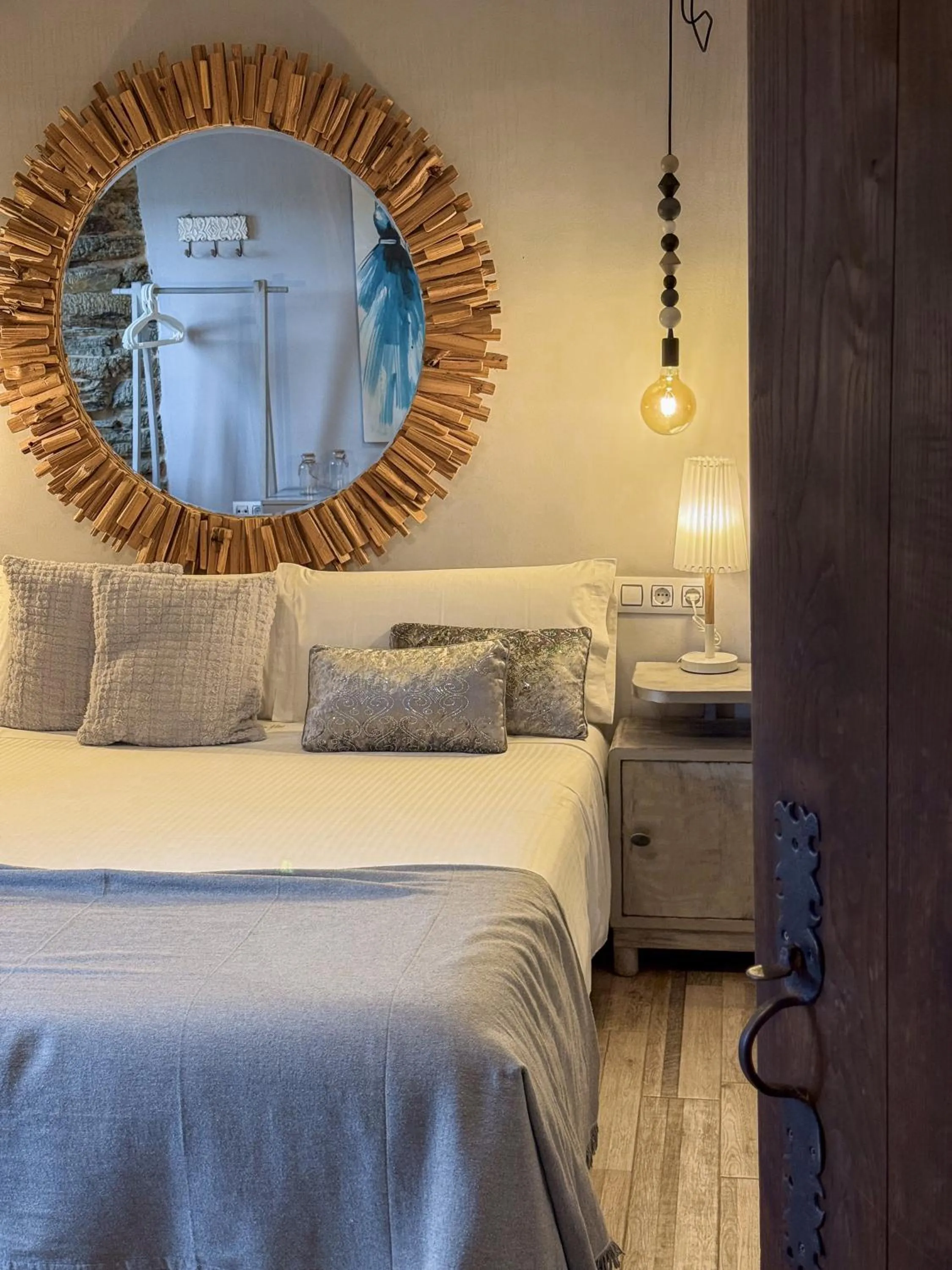 Bed in Complejo Rural Lar de Vies