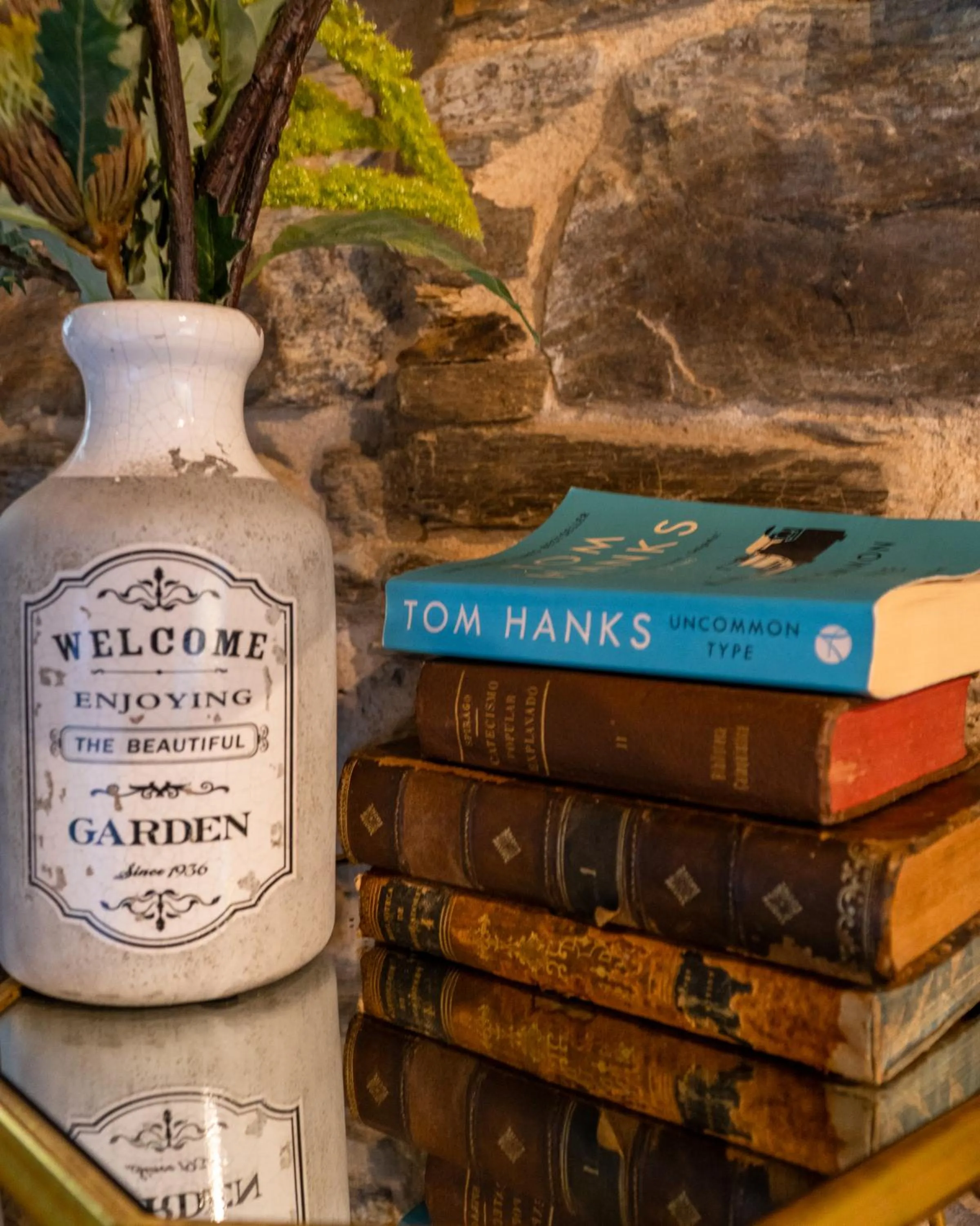 Decorative detail in Complejo Rural Lar de Vies