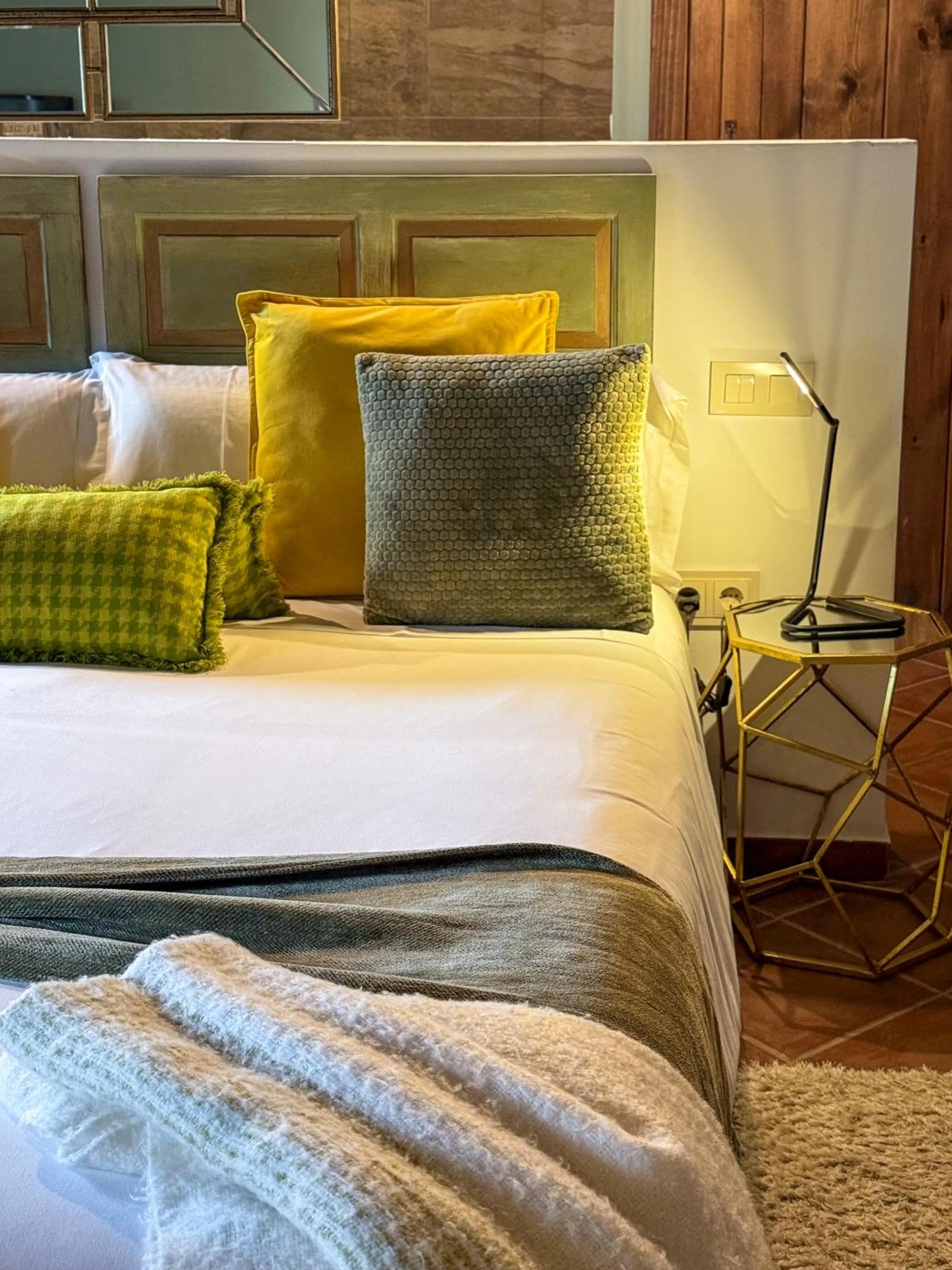 Bed in Complejo Rural Lar de Vies