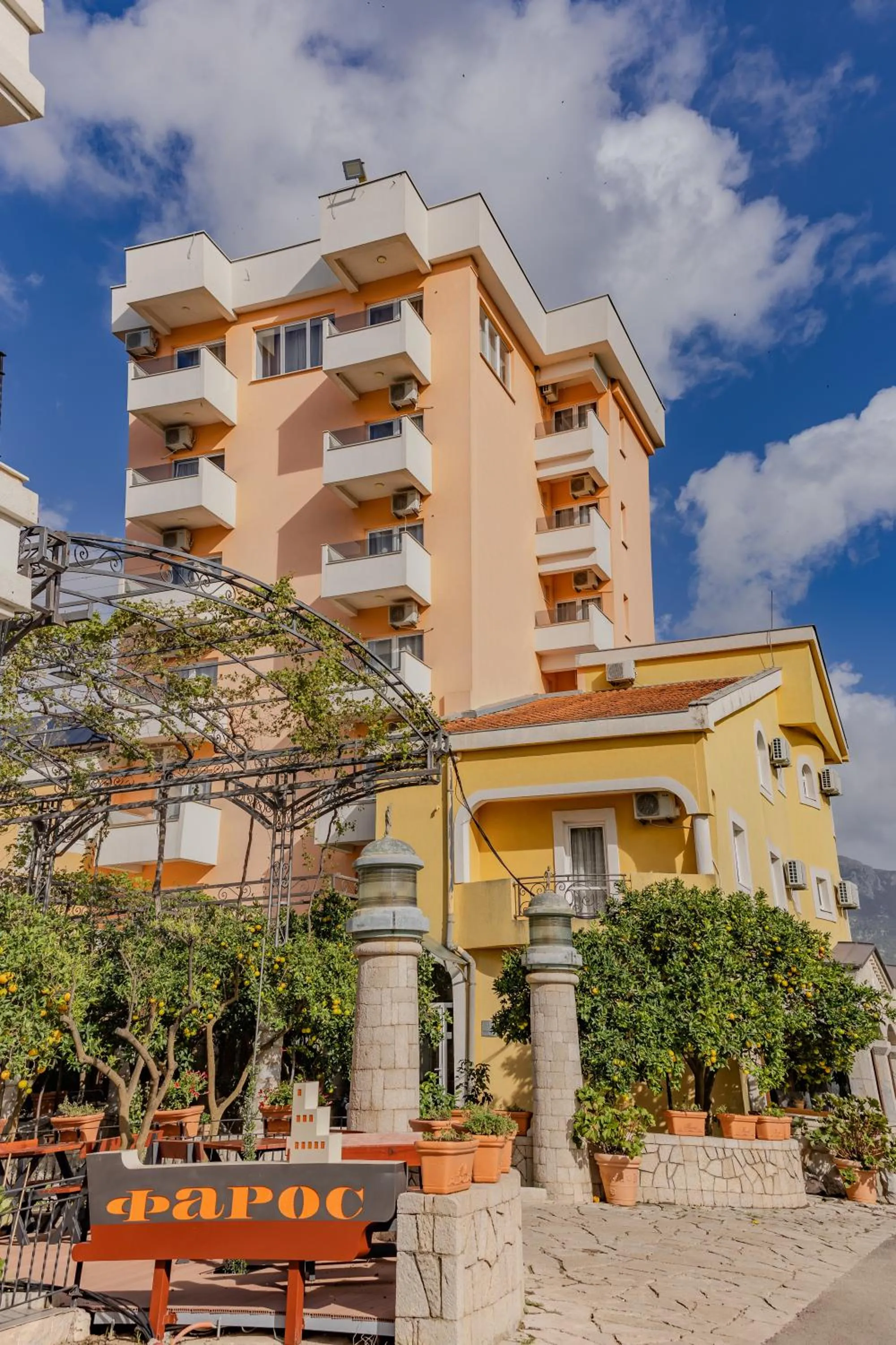 Property building in Hotel Pharos