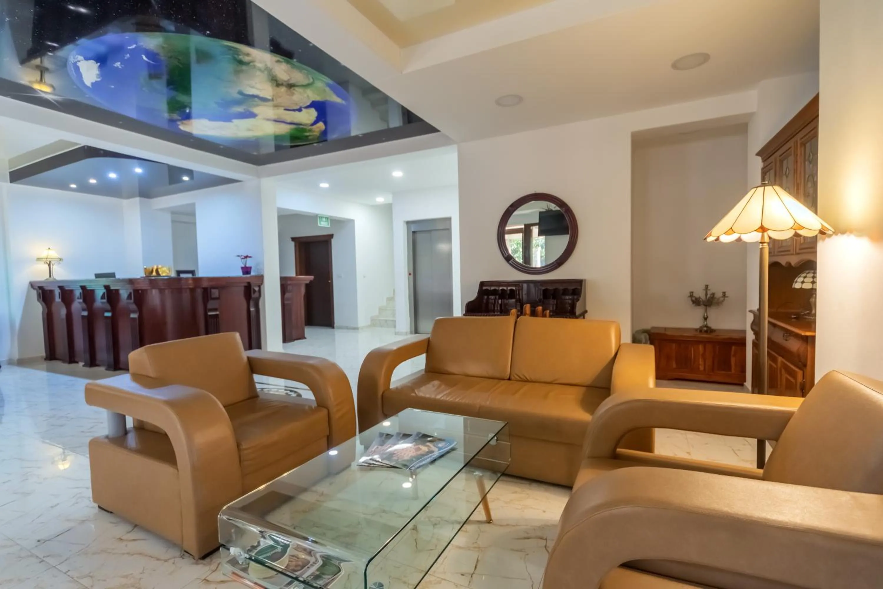 Lobby or reception in Hotel Pharos