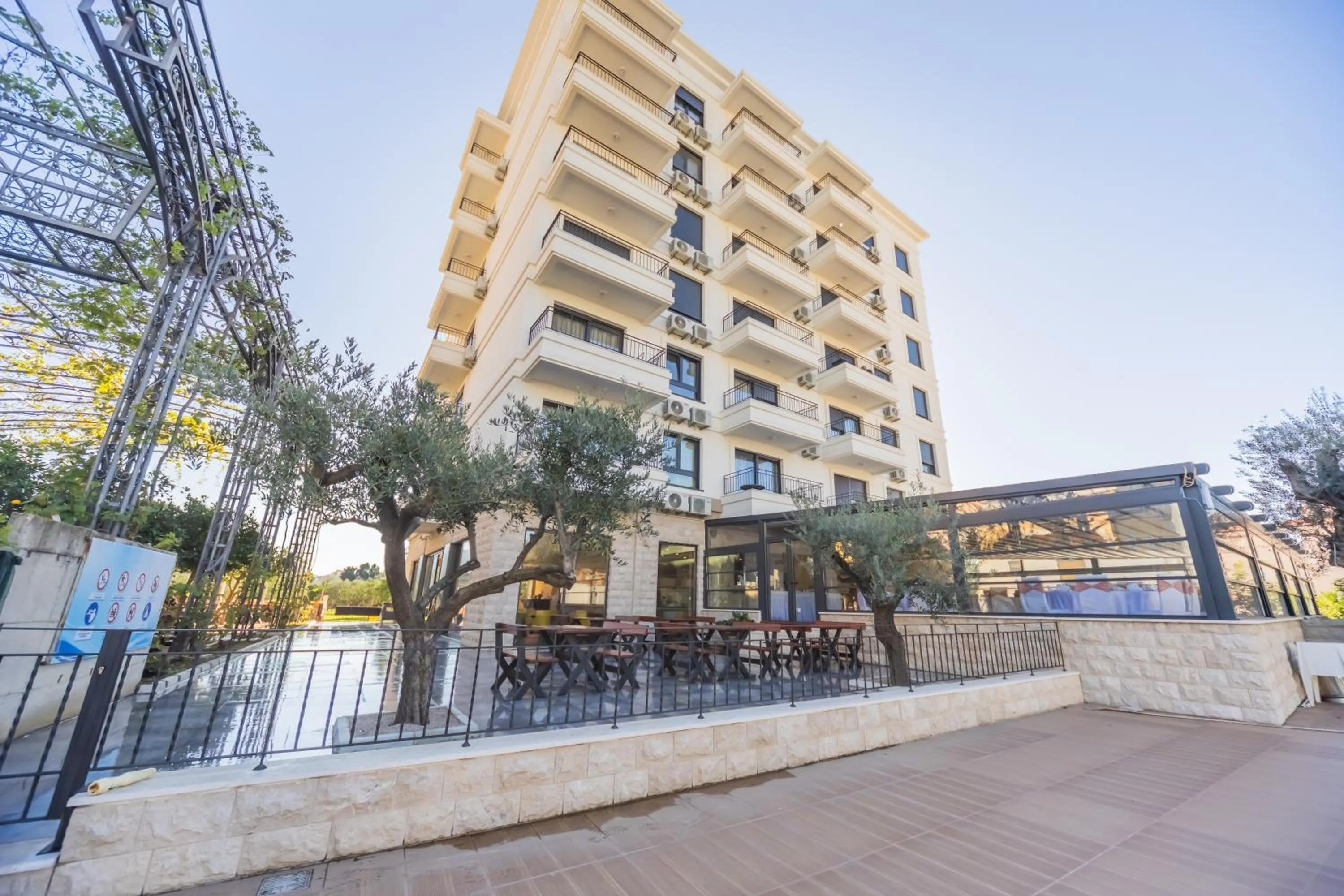 Property building in Hotel Pharos