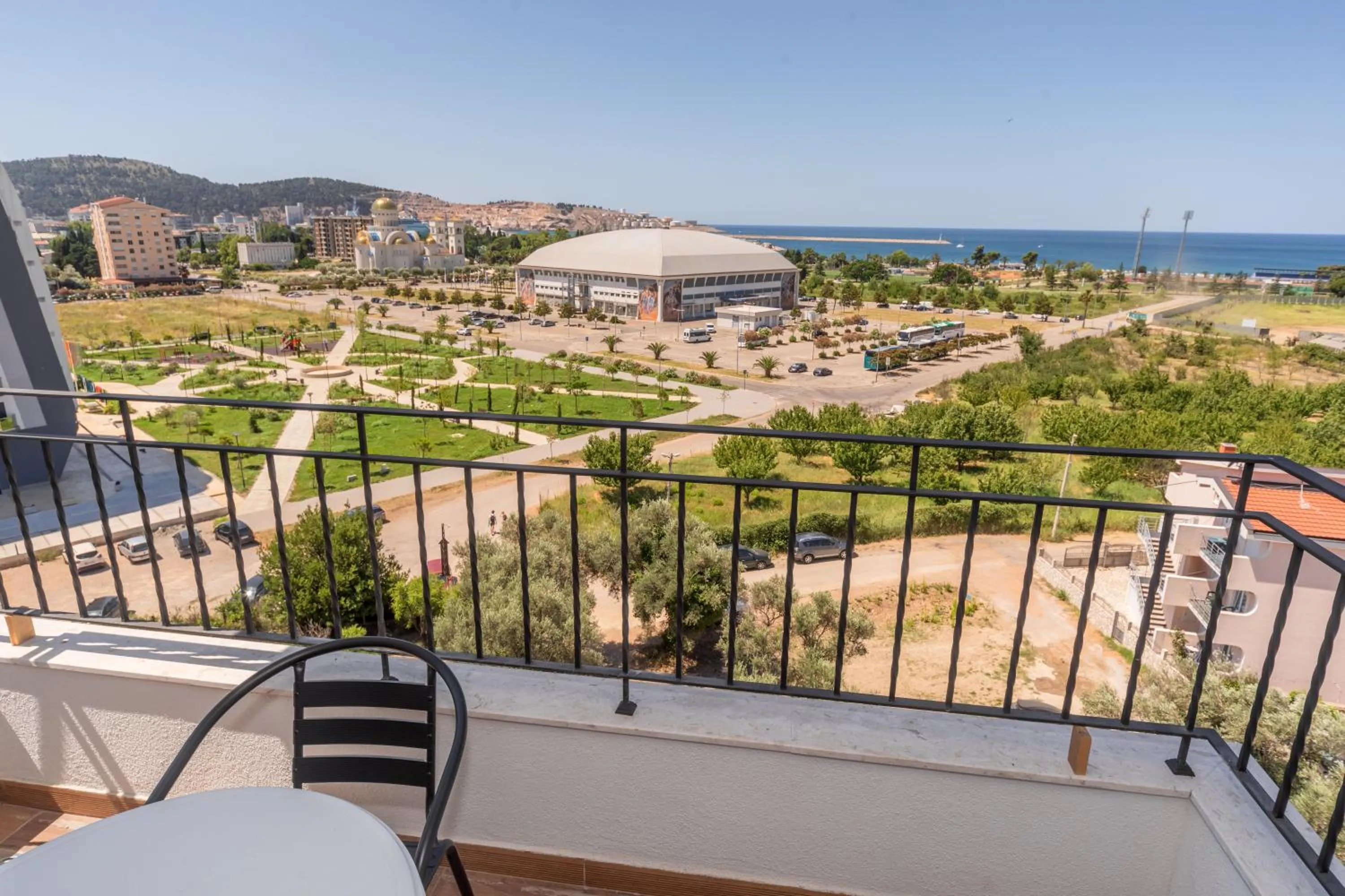 Balcony/Terrace in Hotel Pharos