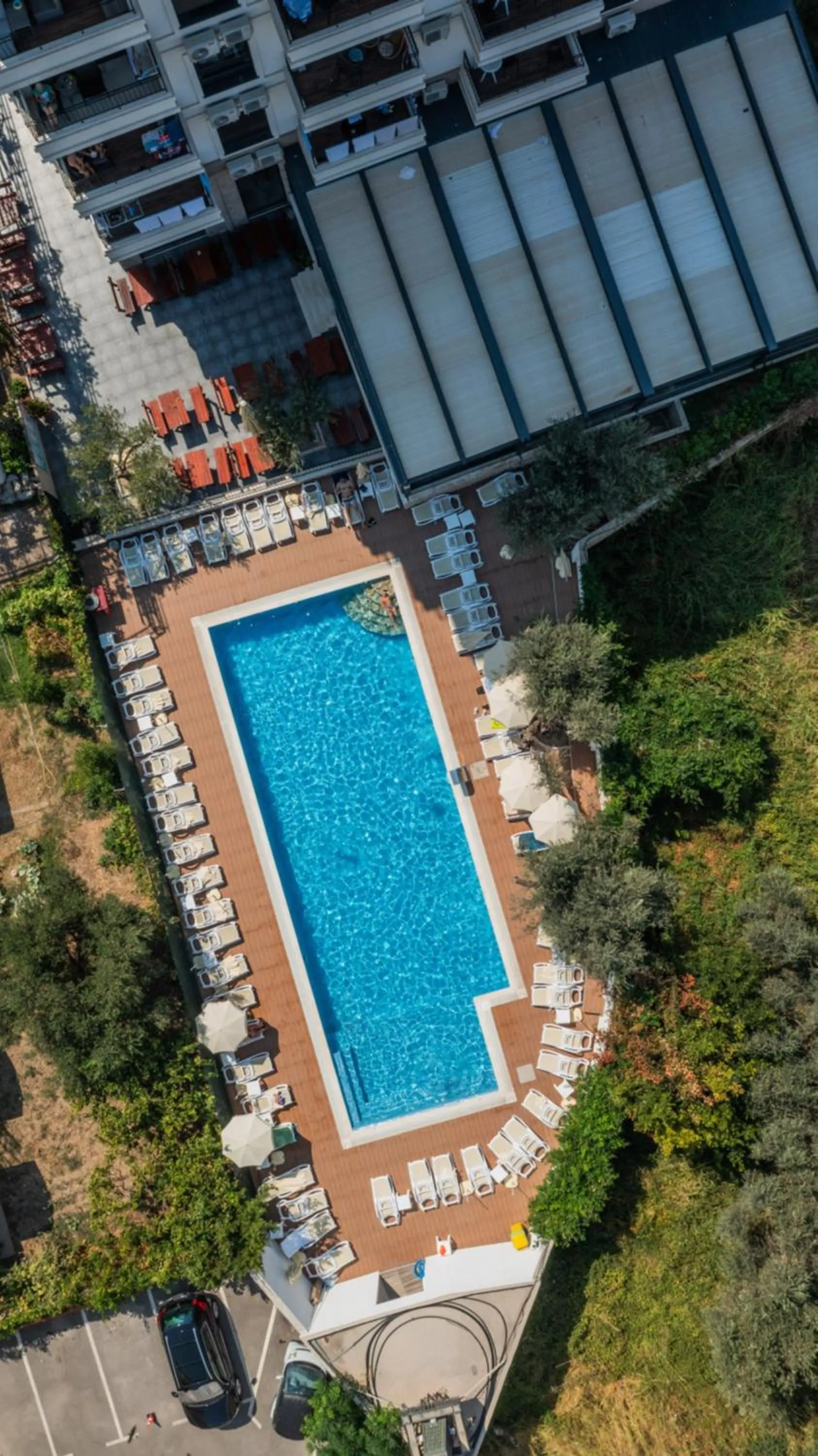 Swimming pool in Hotel Pharos