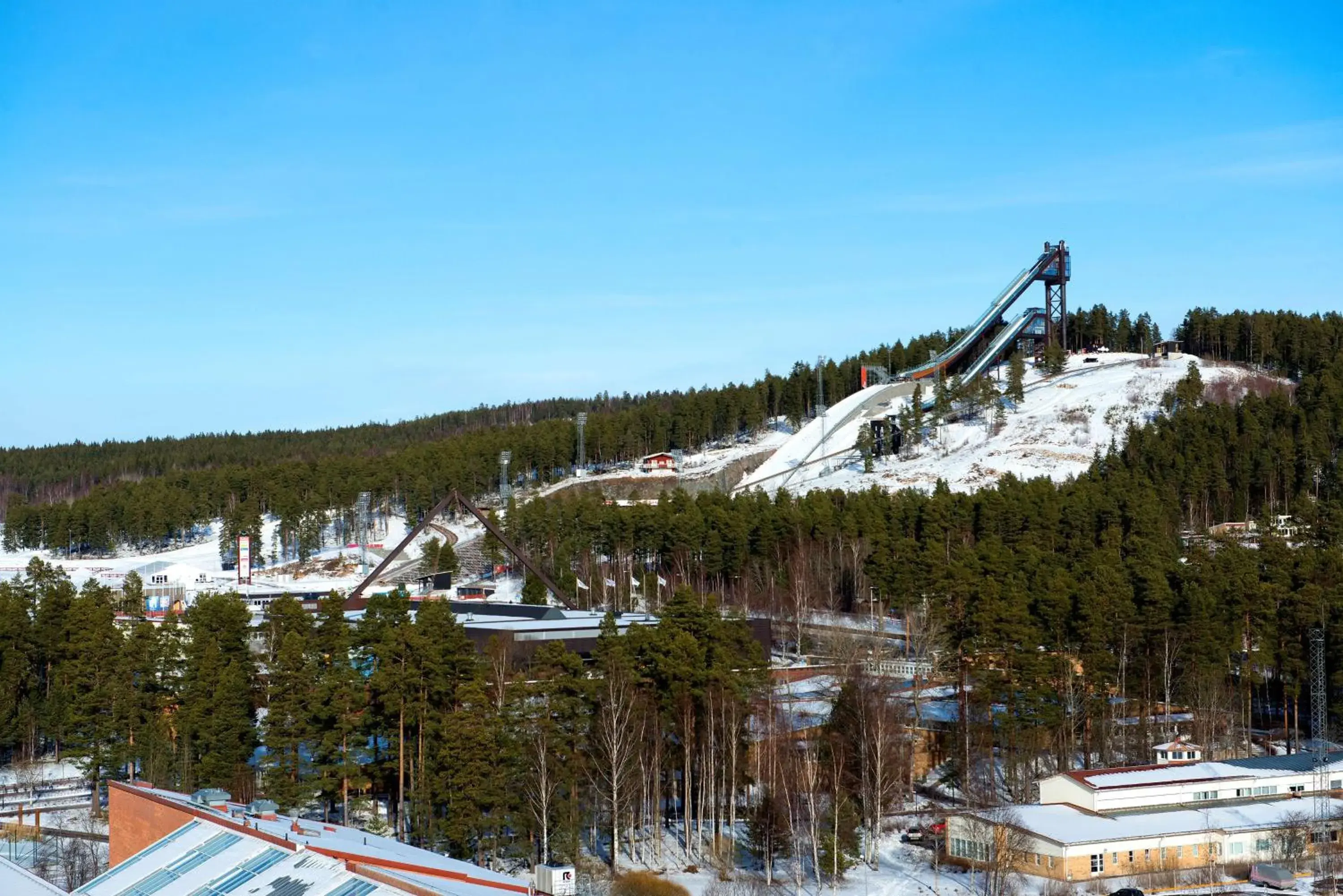 Property building in Scandic Lugnet Property building in Scandic Lugnet