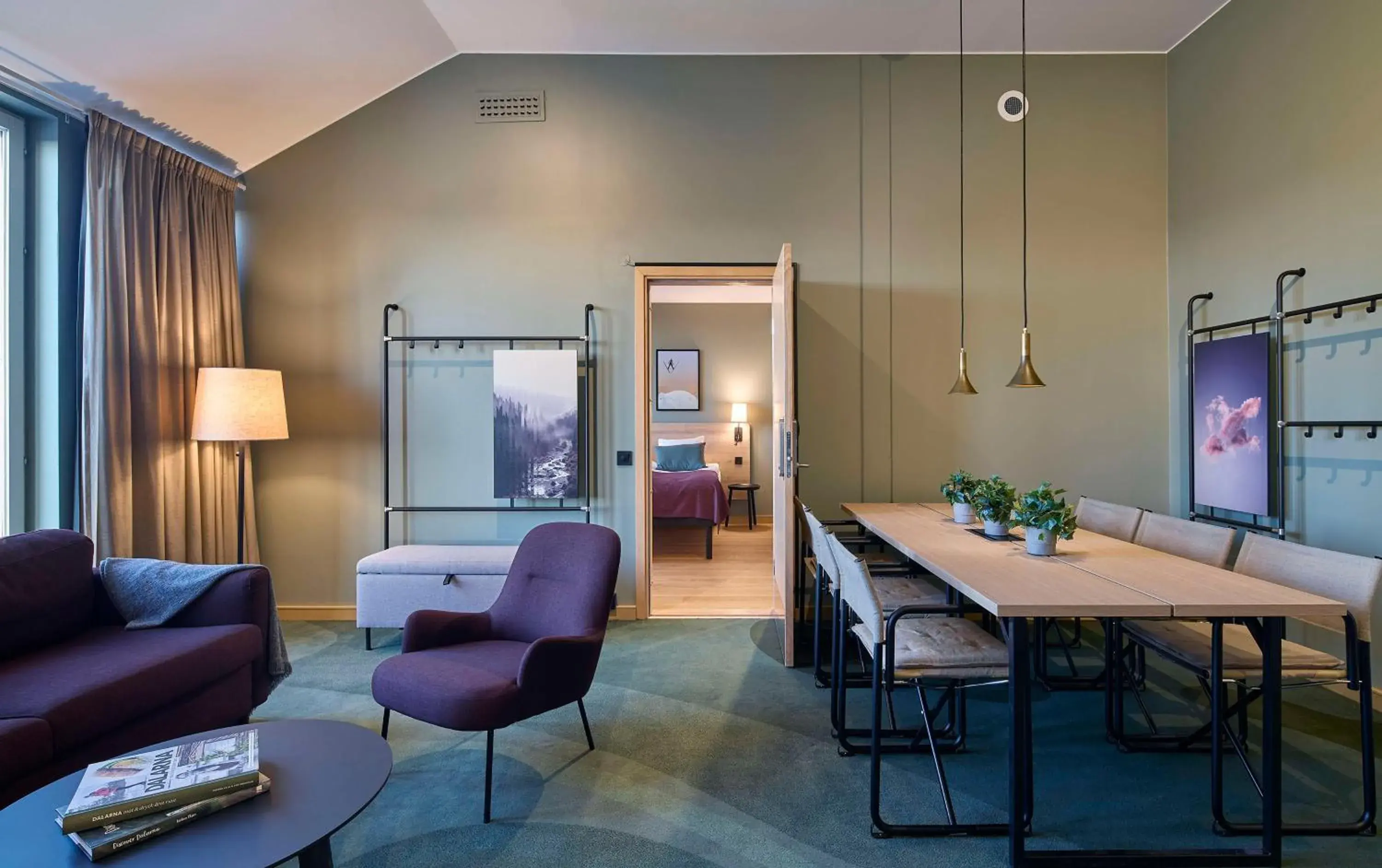 Bedroom in Scandic Lugnet Bedroom in Scandic Lugnet