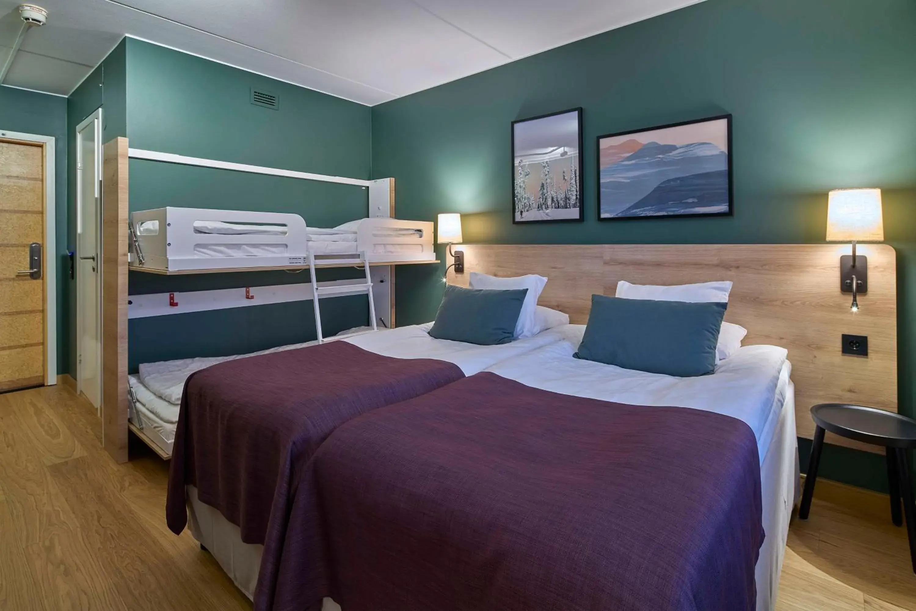 Bedroom, Bed in Scandic Lugnet Bedroom, Bed in Scandic Lugnet