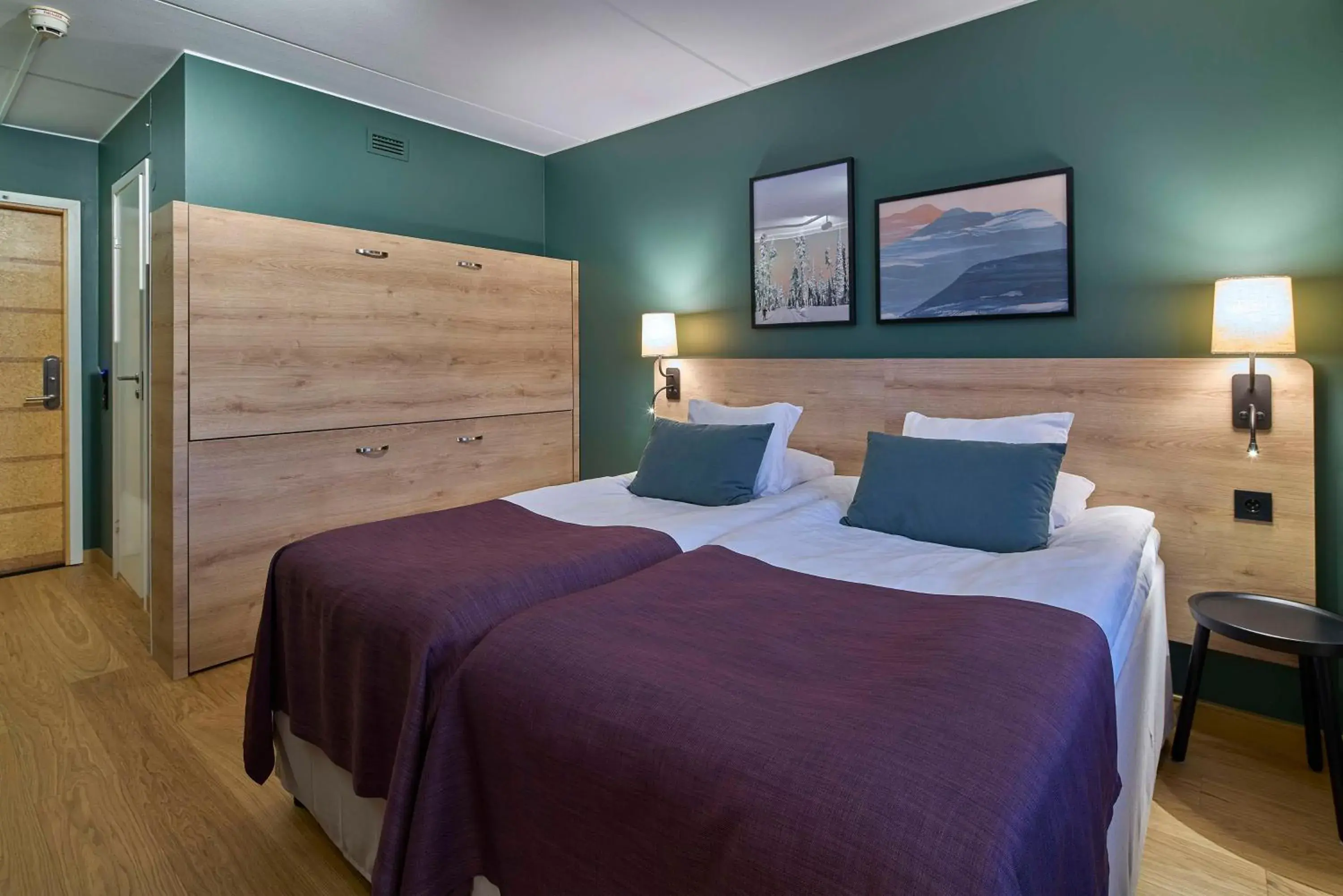 Bedroom, Bed in Scandic Lugnet Bedroom, Bed in Scandic Lugnet