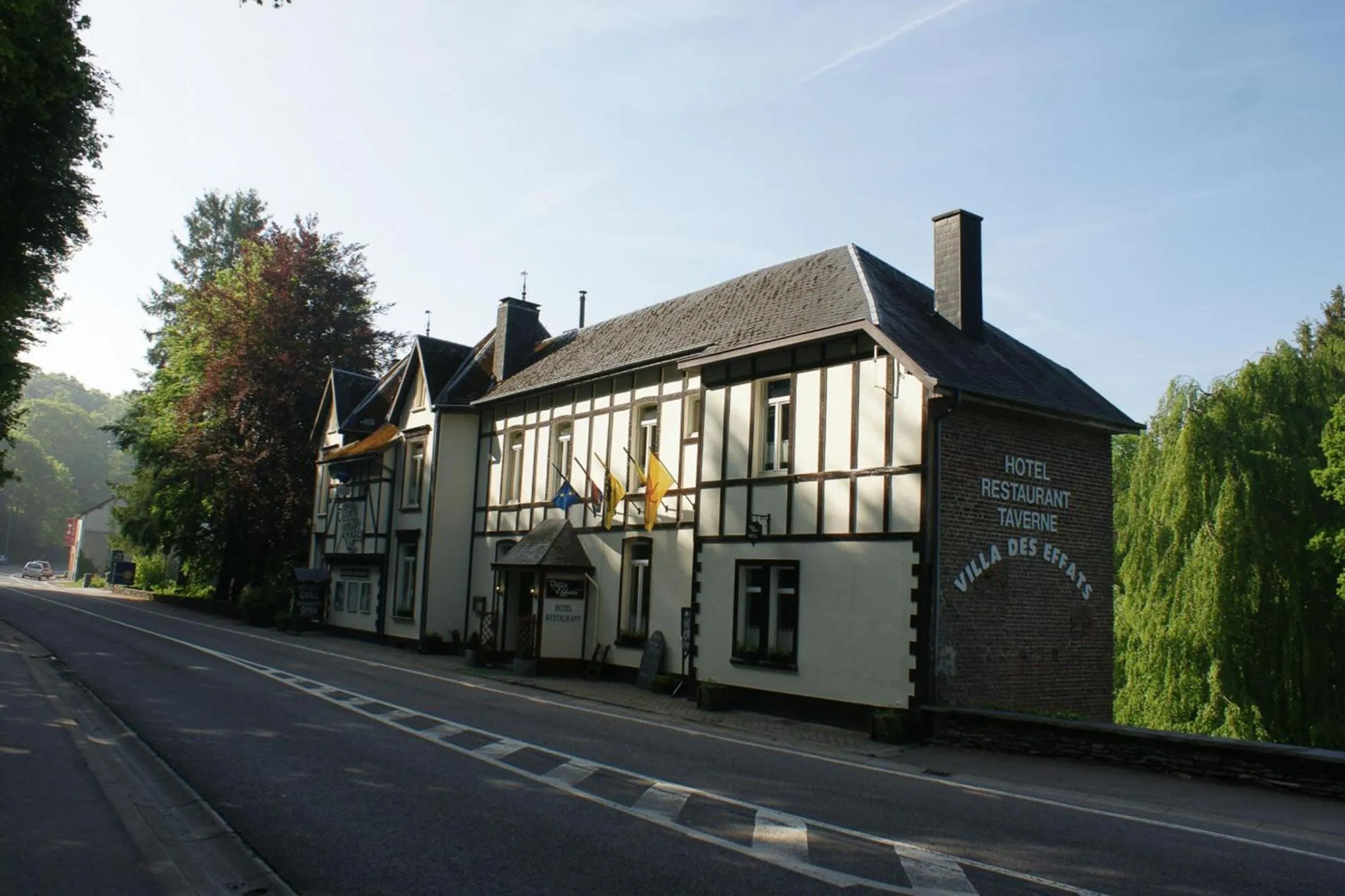 Facade/entrance in Parkhotel Villa des Effats Vielsalm