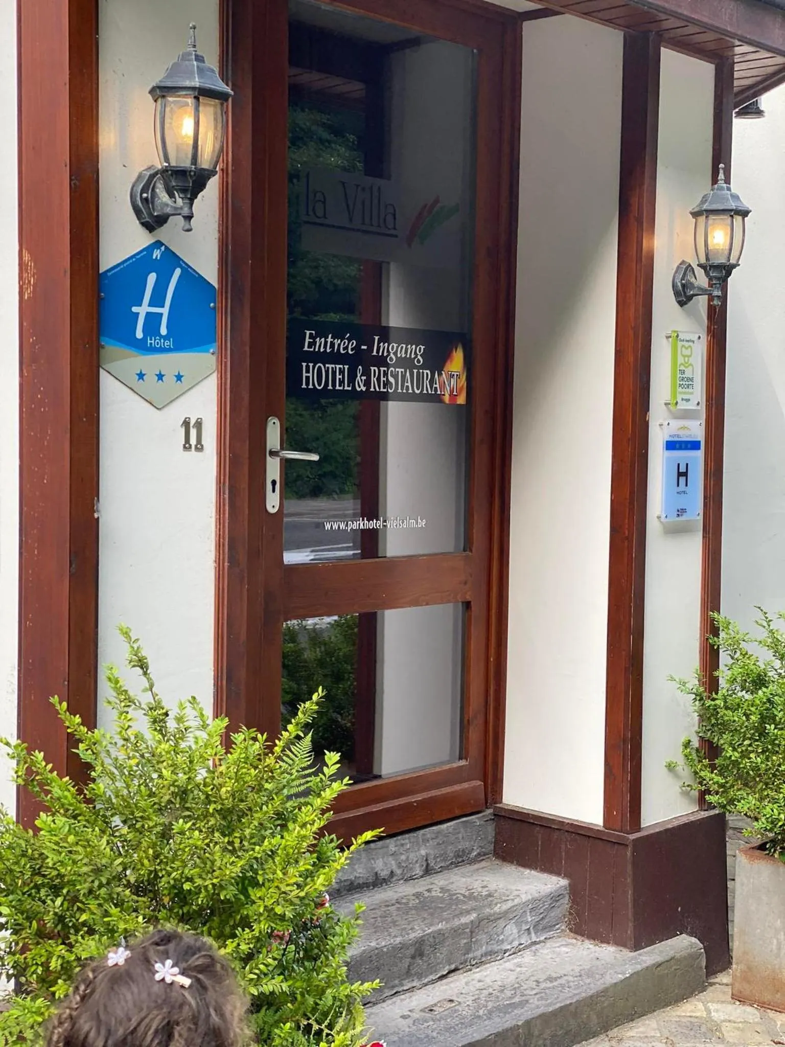 Property building in Parkhotel Villa des Effats Vielsalm