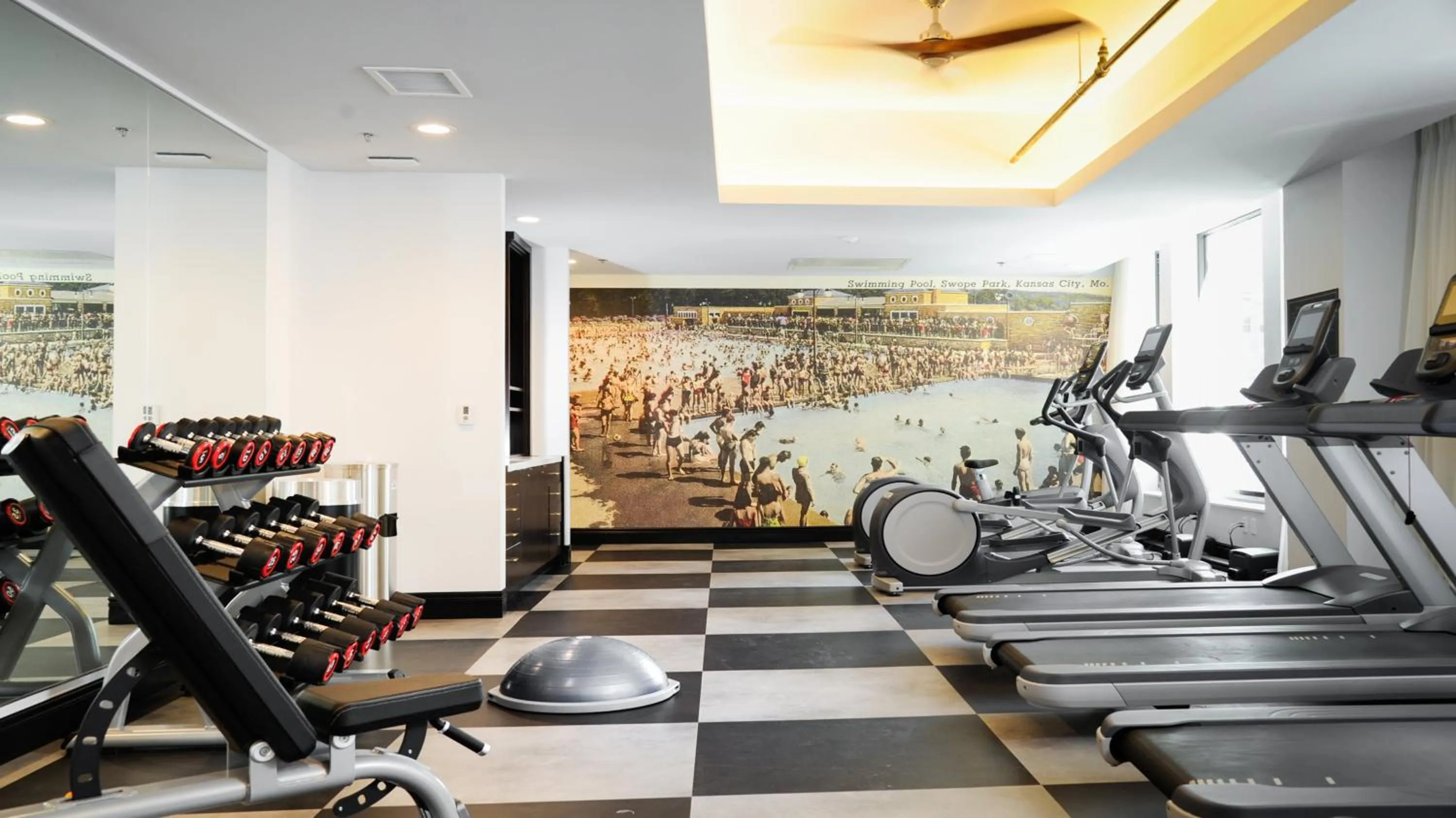 Fitness centre/facilities in Hotel Indigo - Kansas City Downtown by IHG