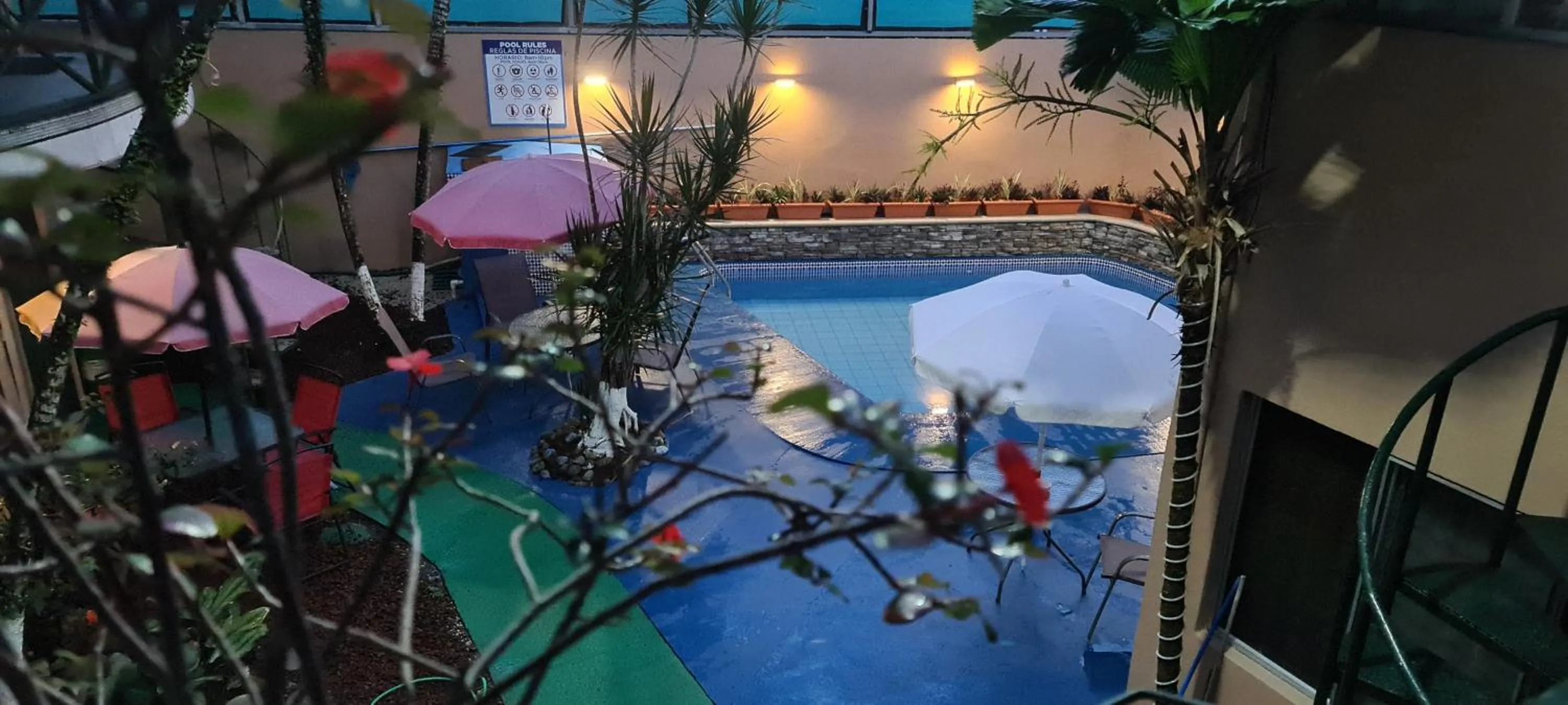 Swimming pool in El Encanto Condominiums