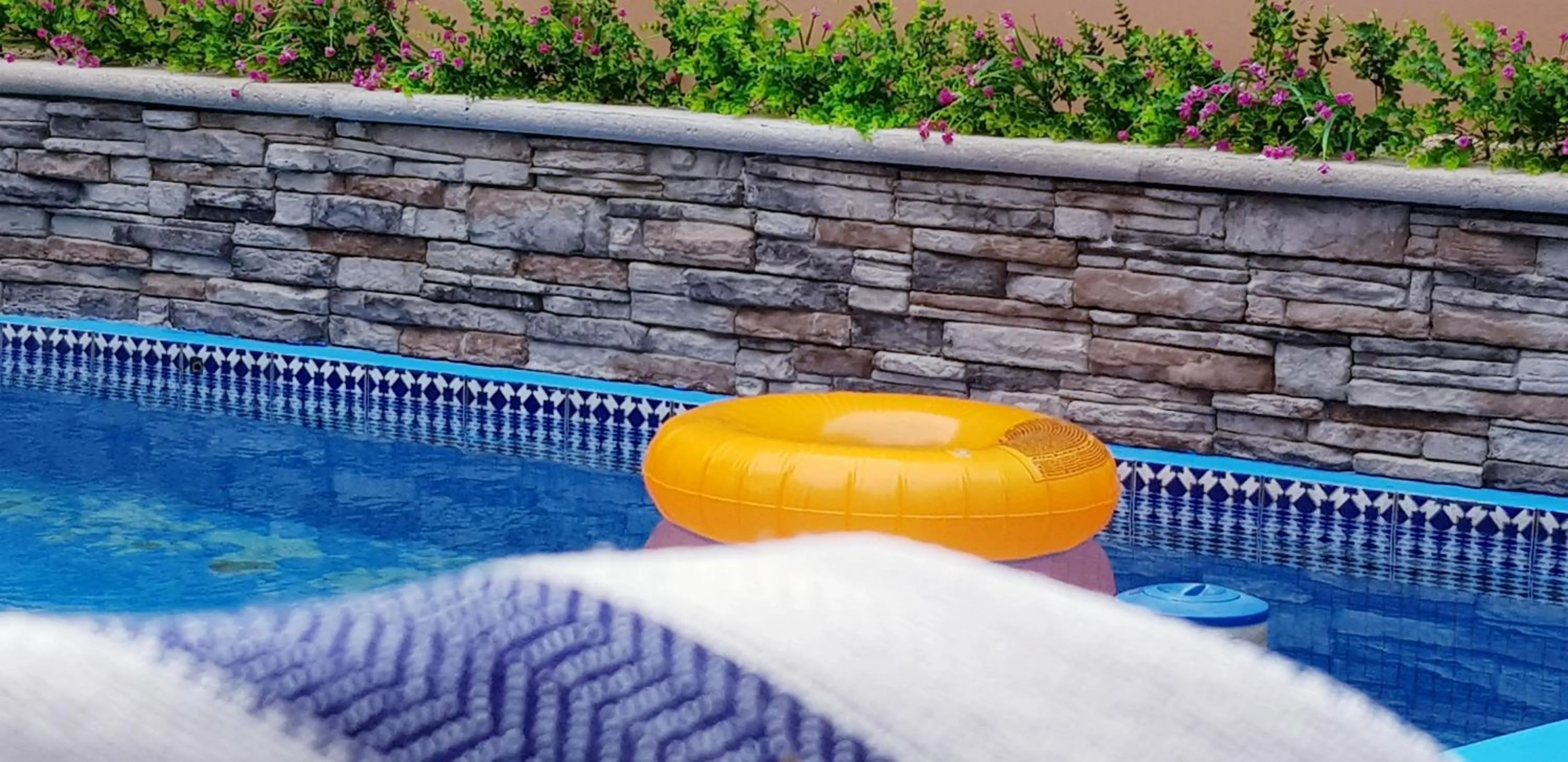Swimming pool in El Encanto Condominiums