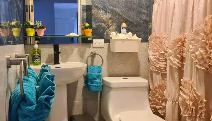 Bathroom in El Encanto Condominiums