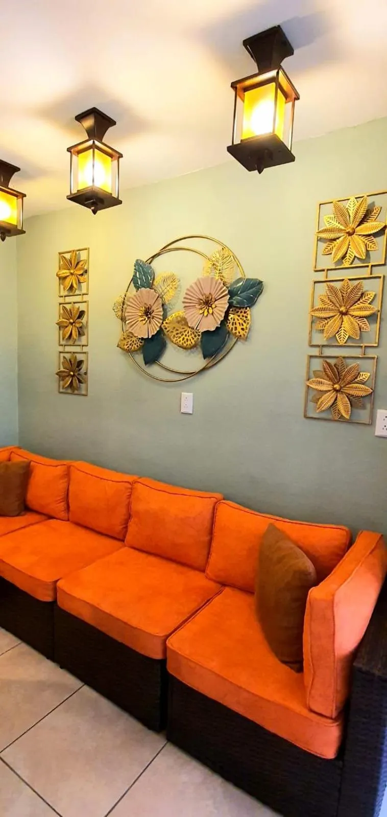 Living room in El Encanto Condominiums