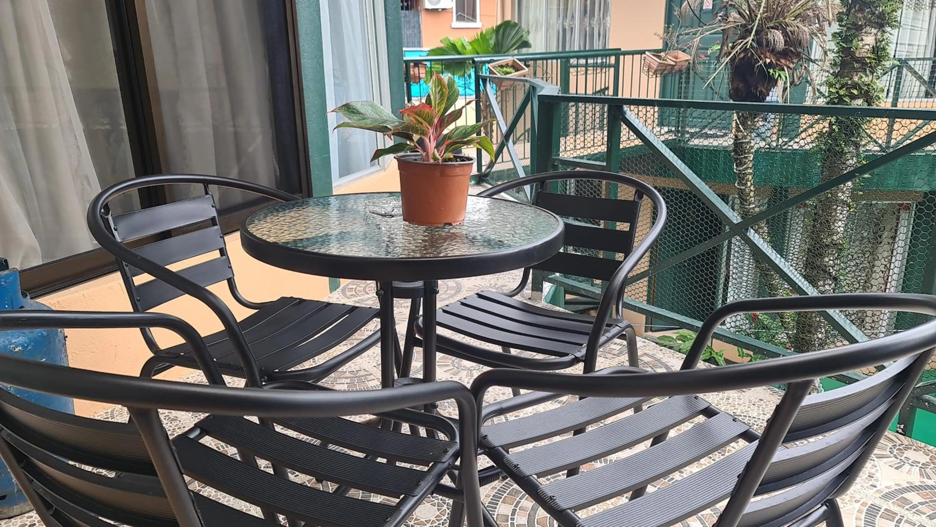 Patio in El Encanto Condominiums