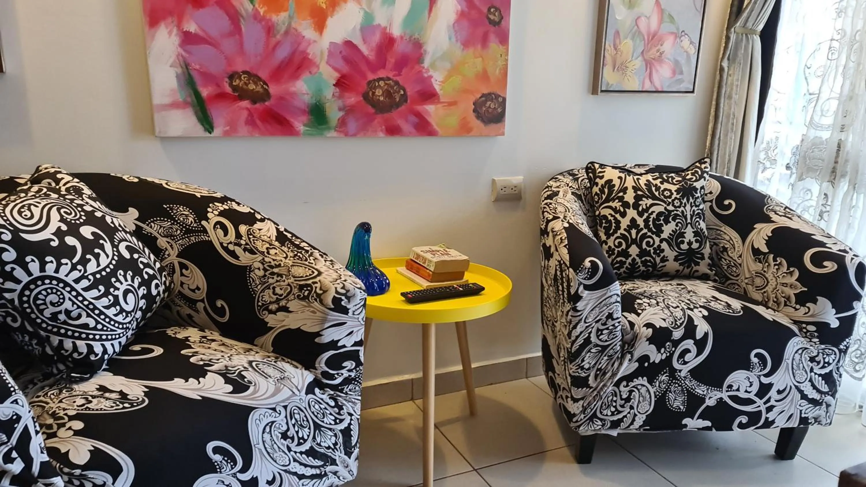 Seating area in El Encanto Condominiums
