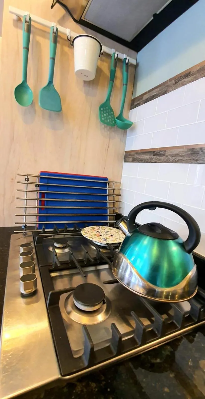 Kitchen or kitchenette in El Encanto Condominiums