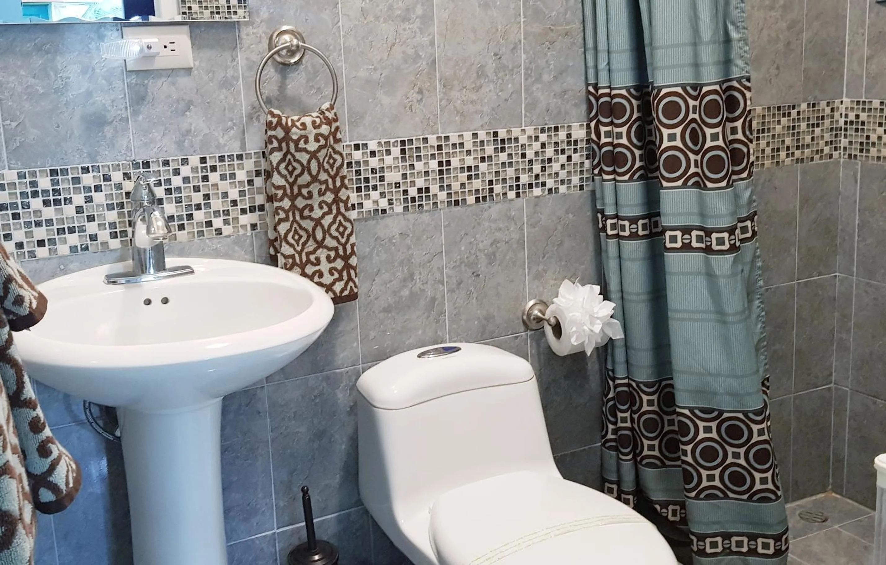 Shower in El Encanto Condominiums