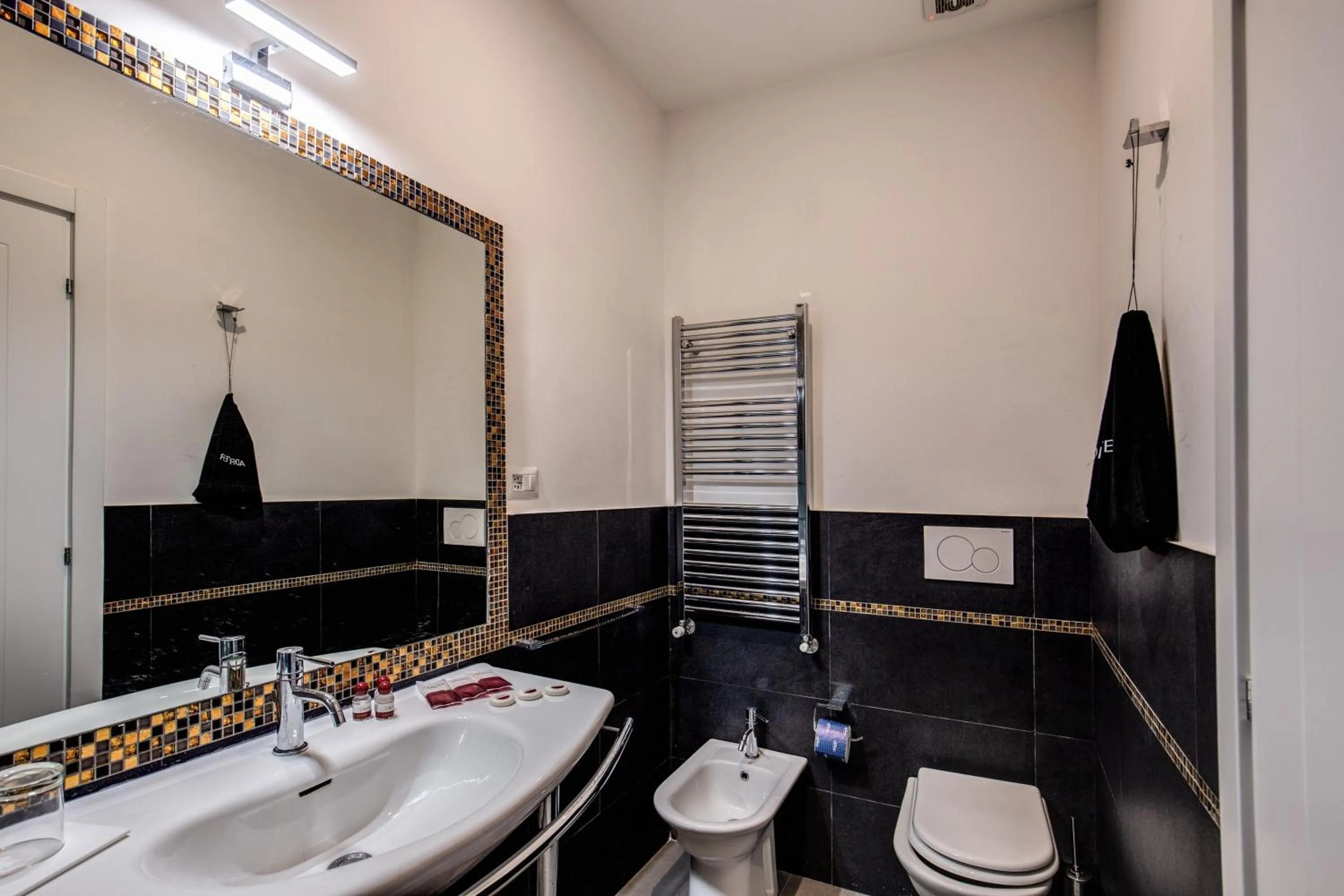 Bathroom in La Foresteria Luxury Suites