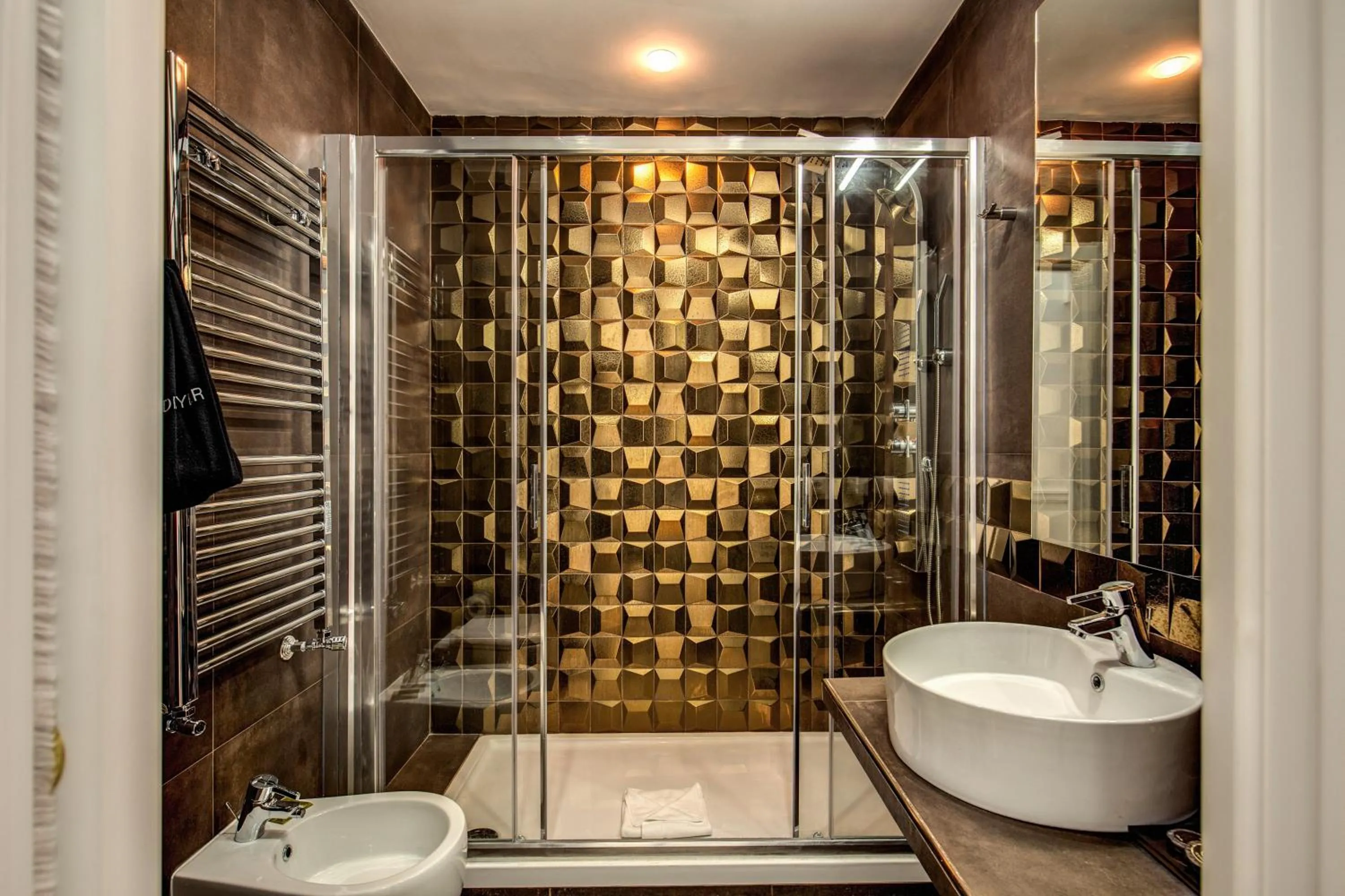 Bathroom in La Foresteria Luxury Suites