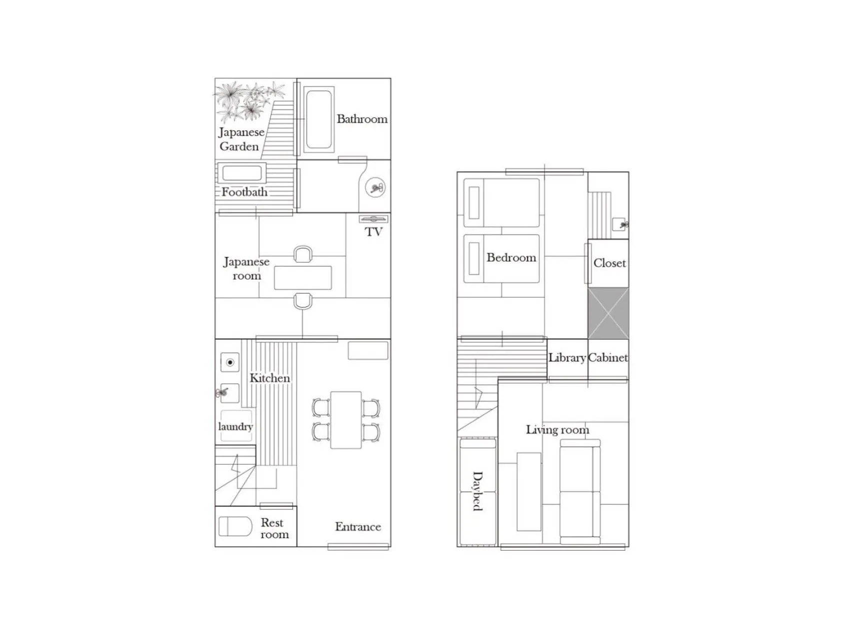 Floor plan in Yasakahan